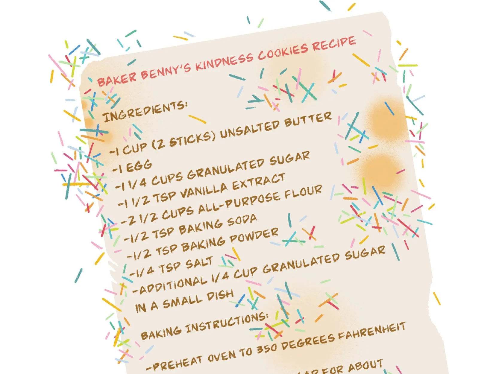 Baker Benny's Recipe