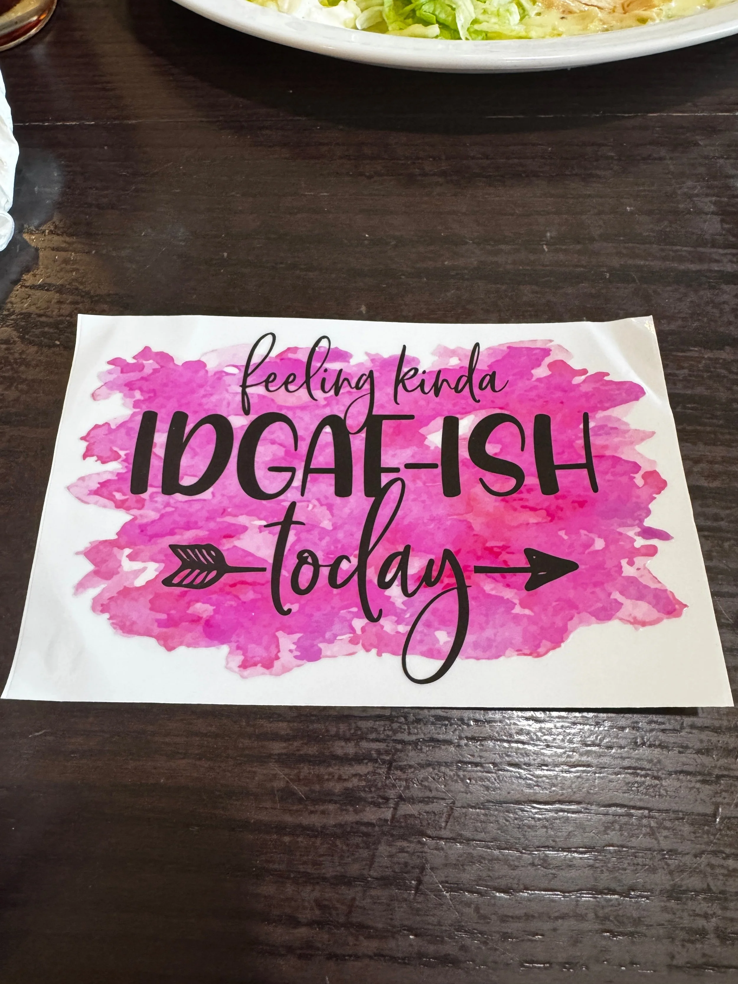 Idgaf-ish