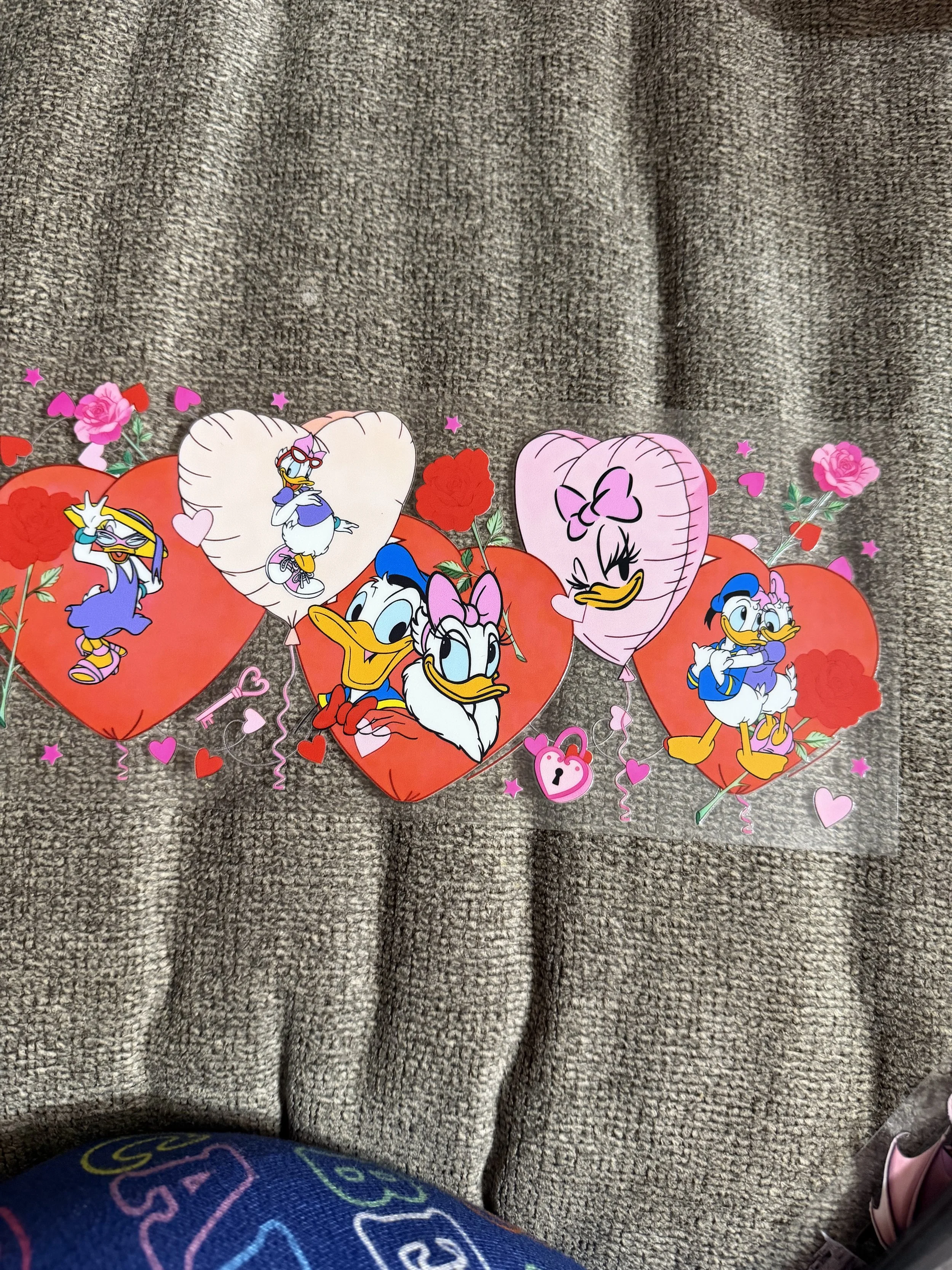 daisy & donald duck valentine