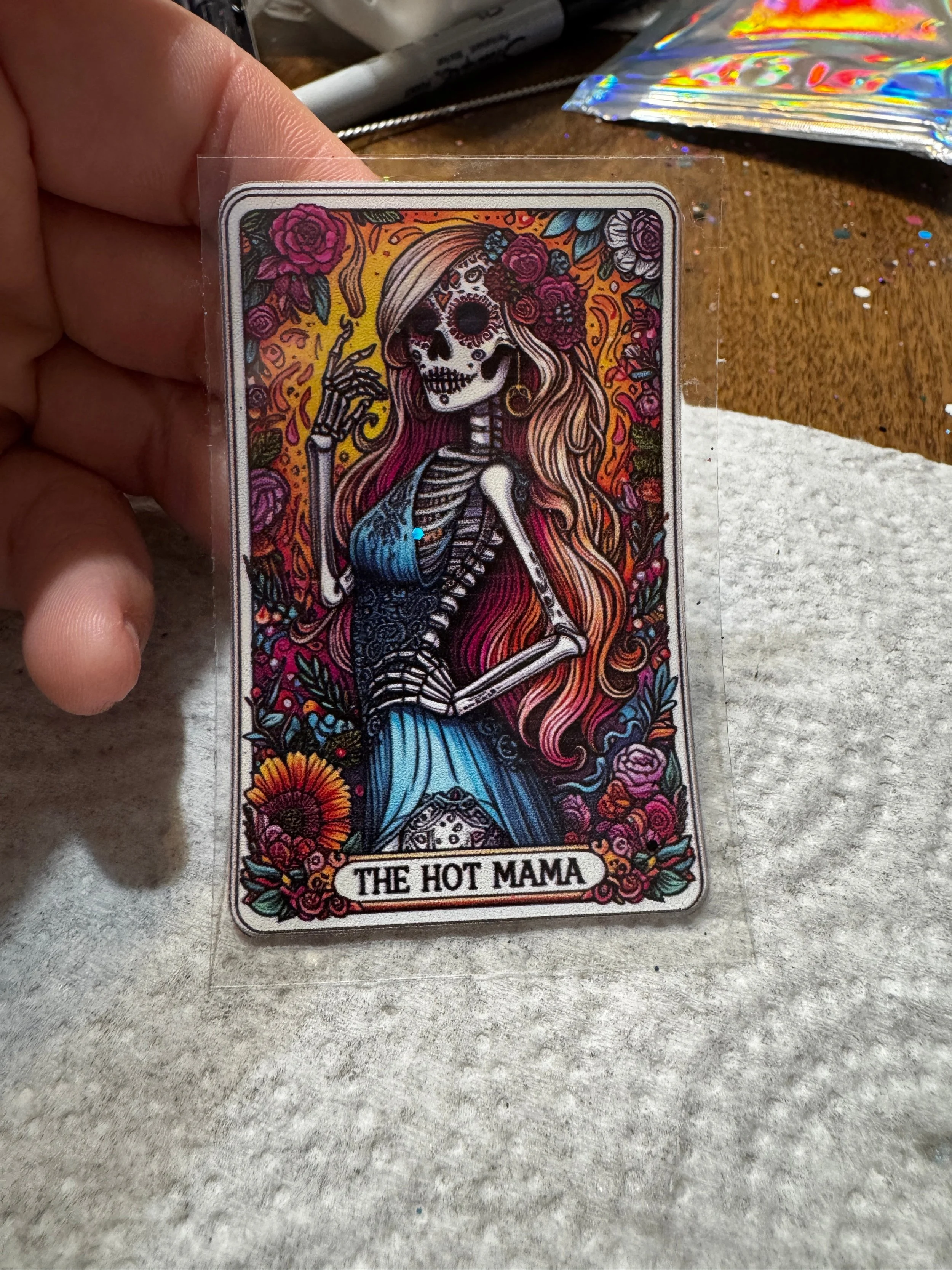 The hot mama
