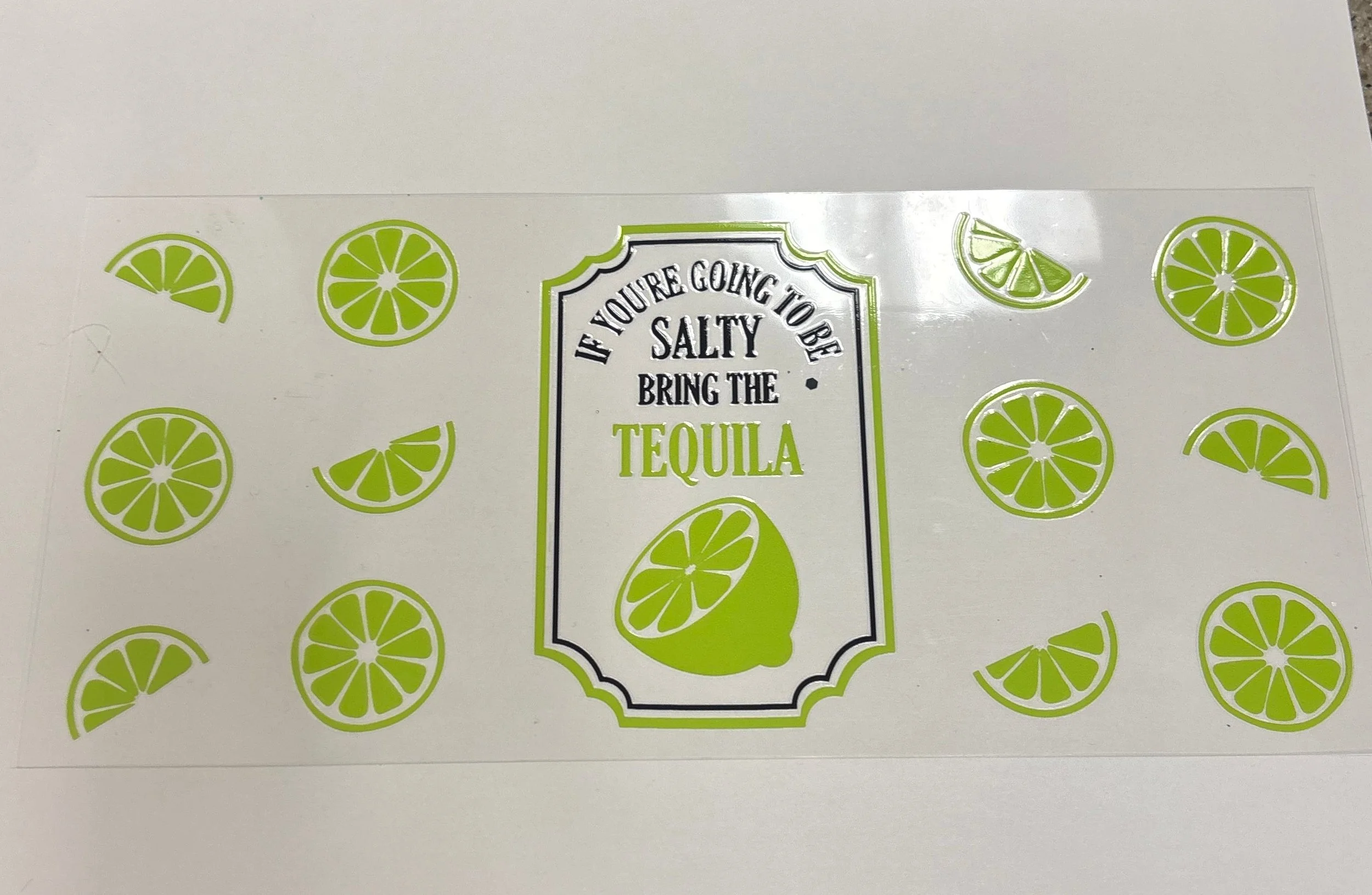 Salty bring the Tequila