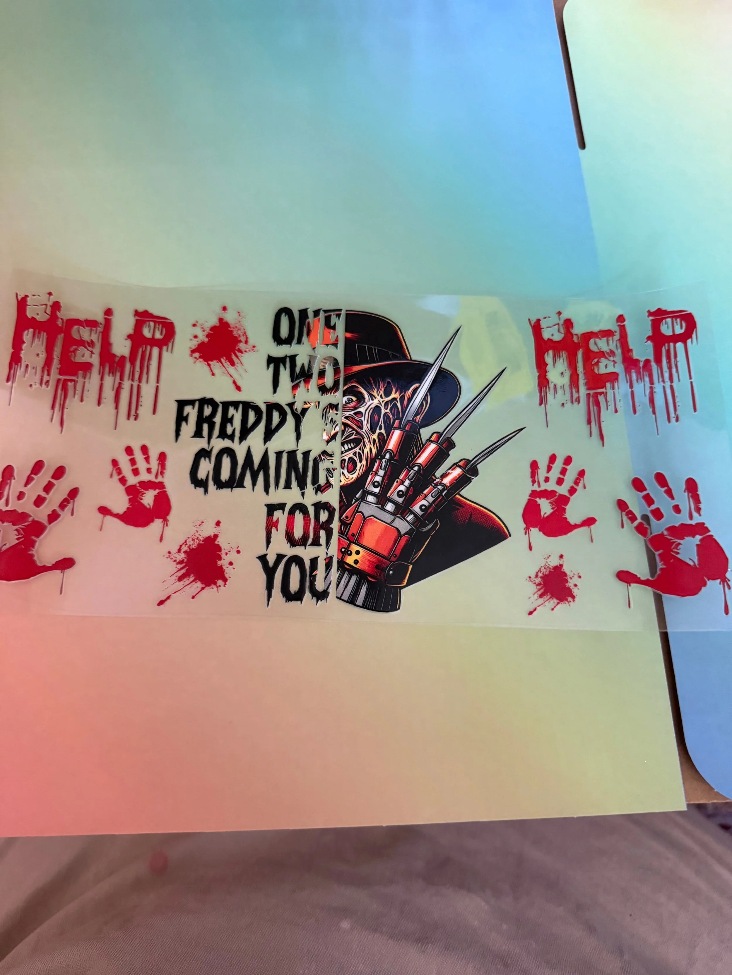 One two Freddy’s coming for you