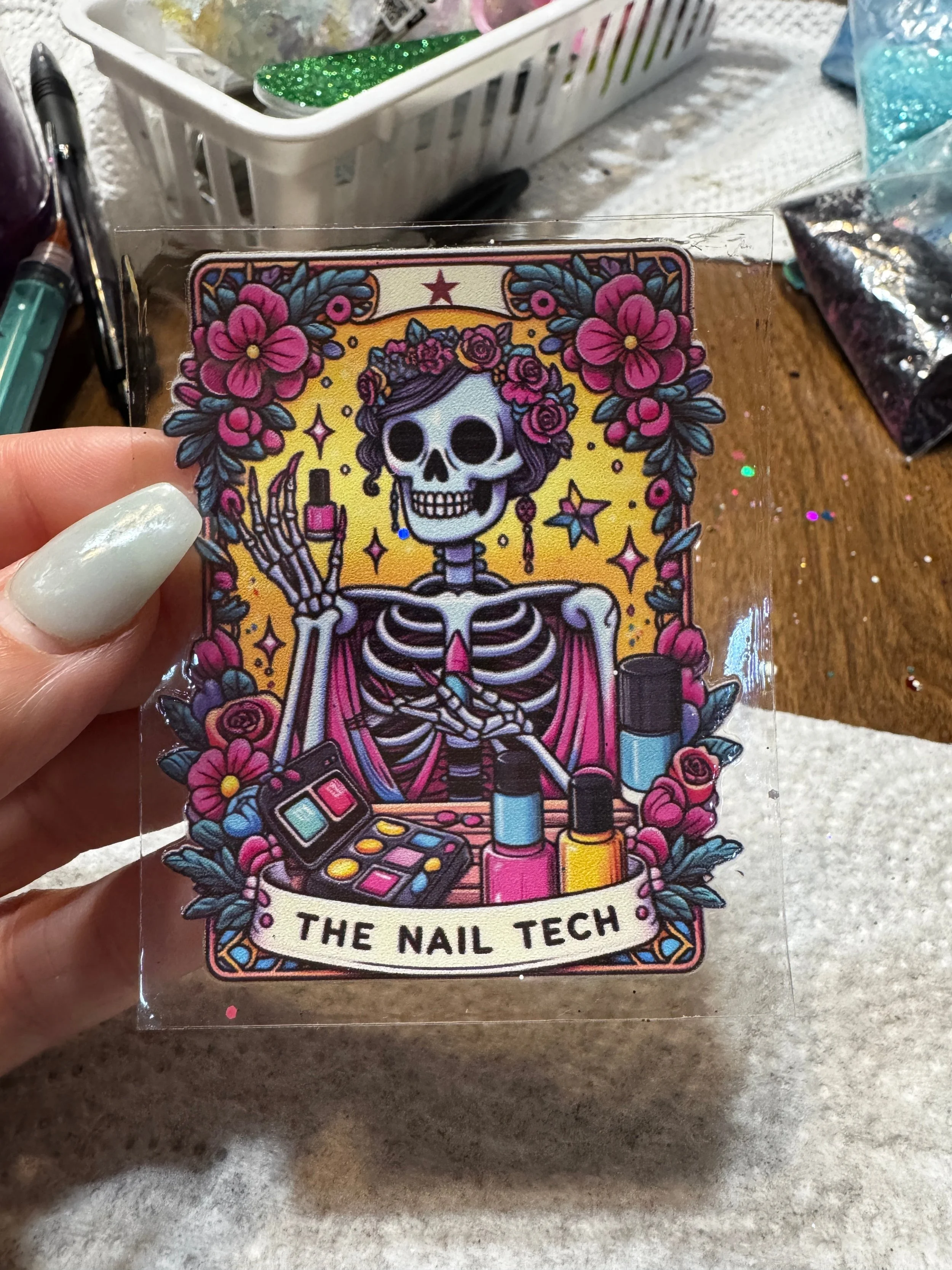 The nail tech