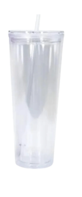 24 Ounce Snowglobe Tumbler Tapered