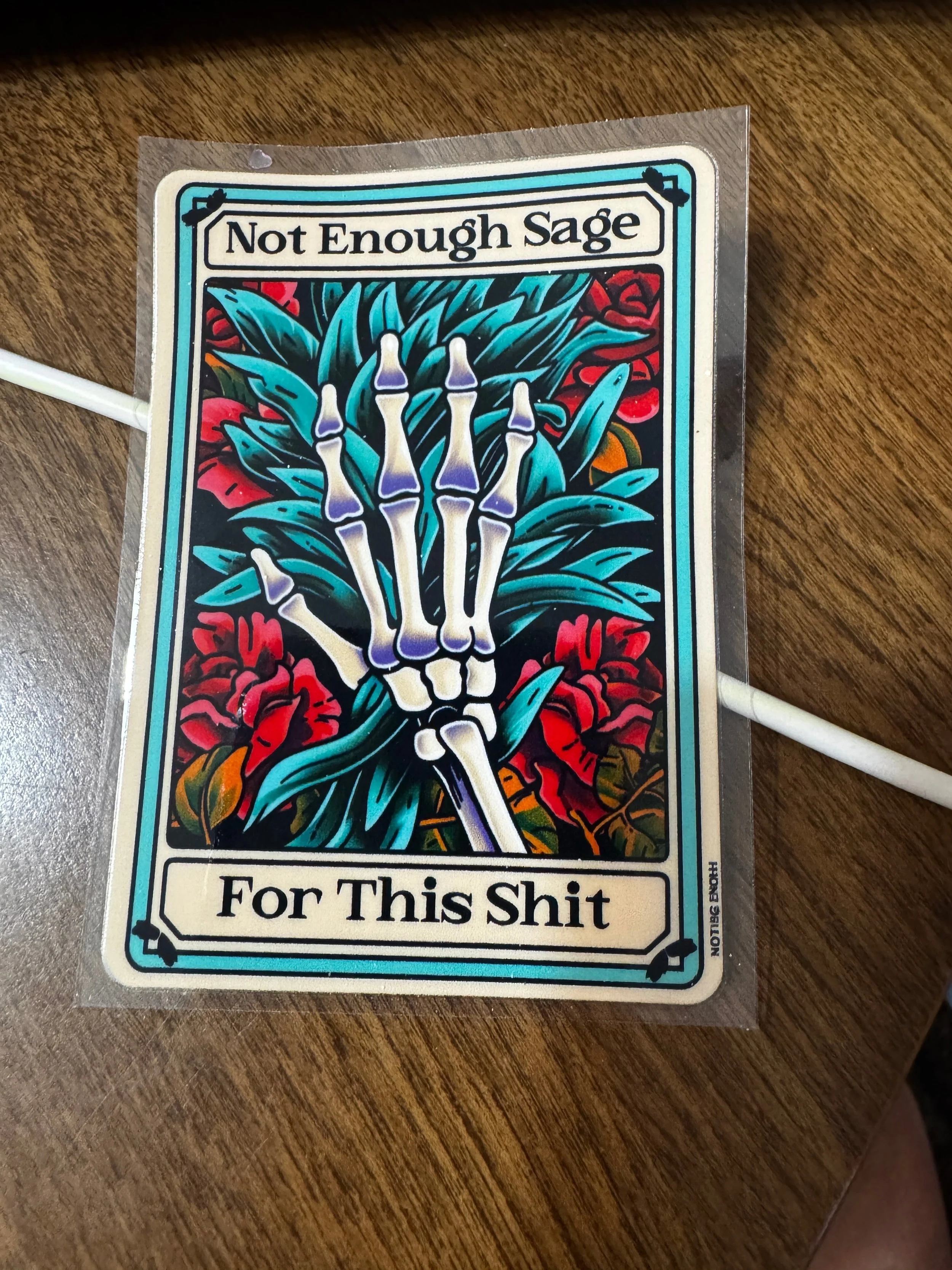 Not enough sage for this shit