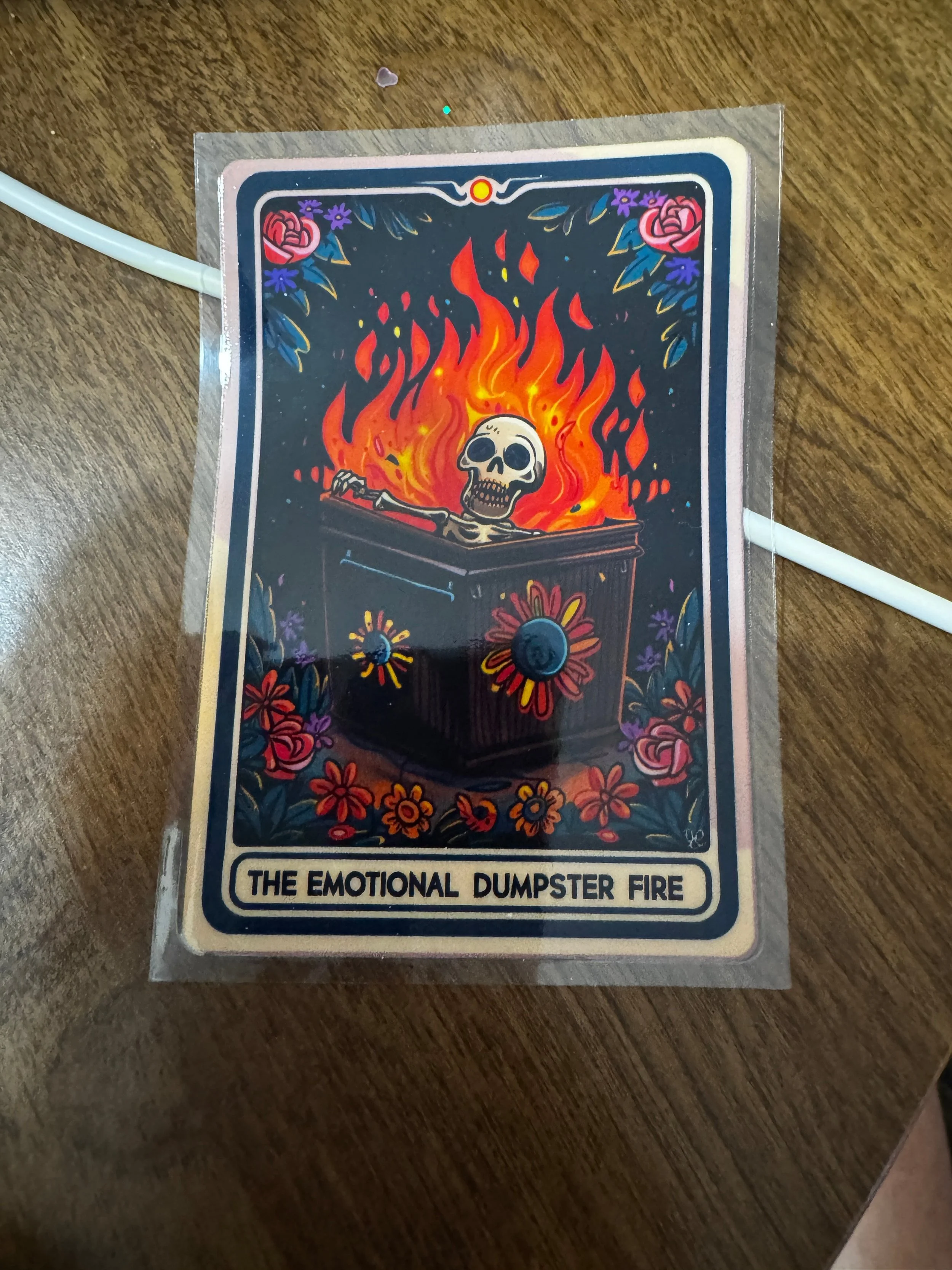Emotional dumpster fire