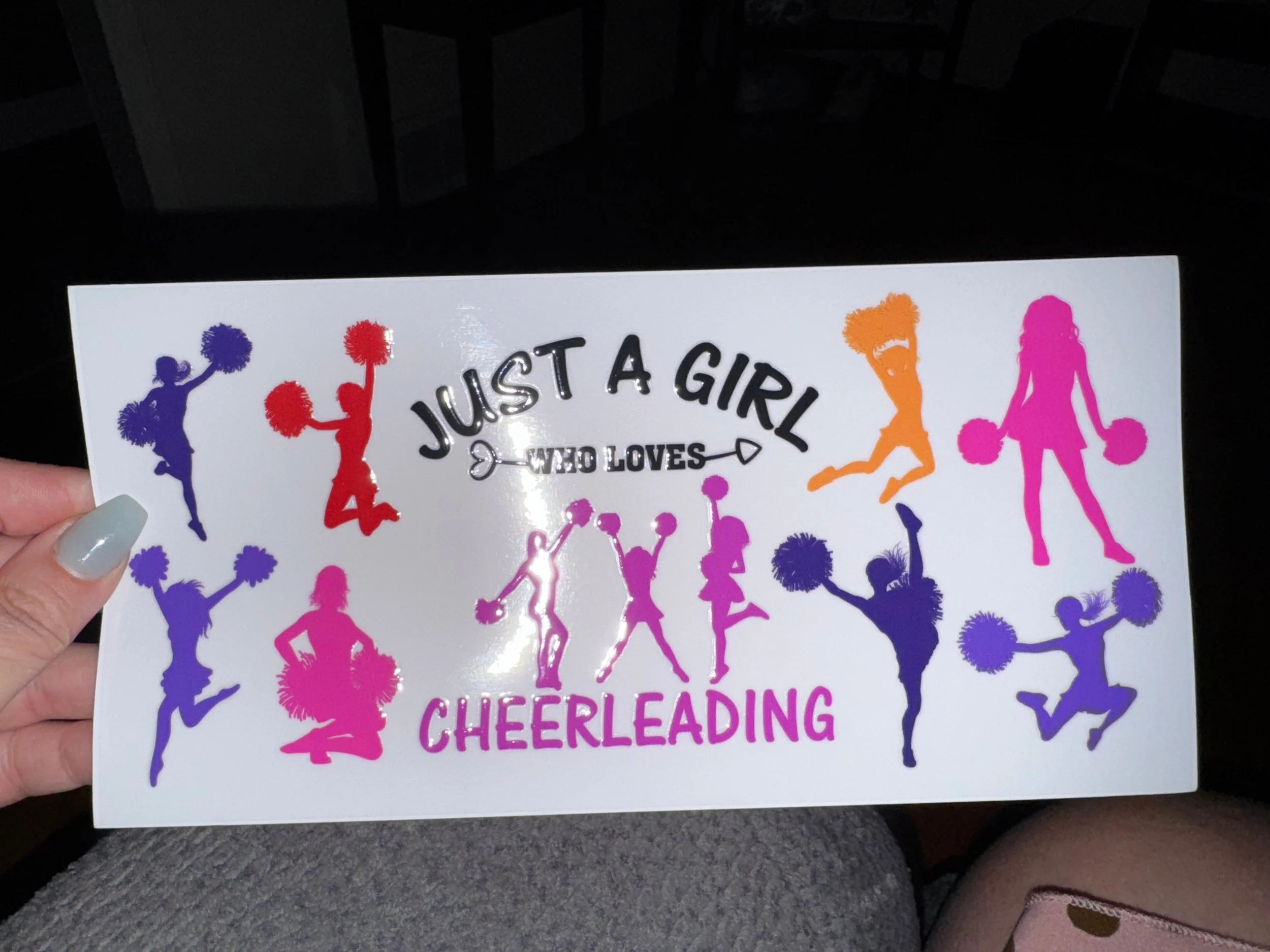 Just a girl who loves cheerleading