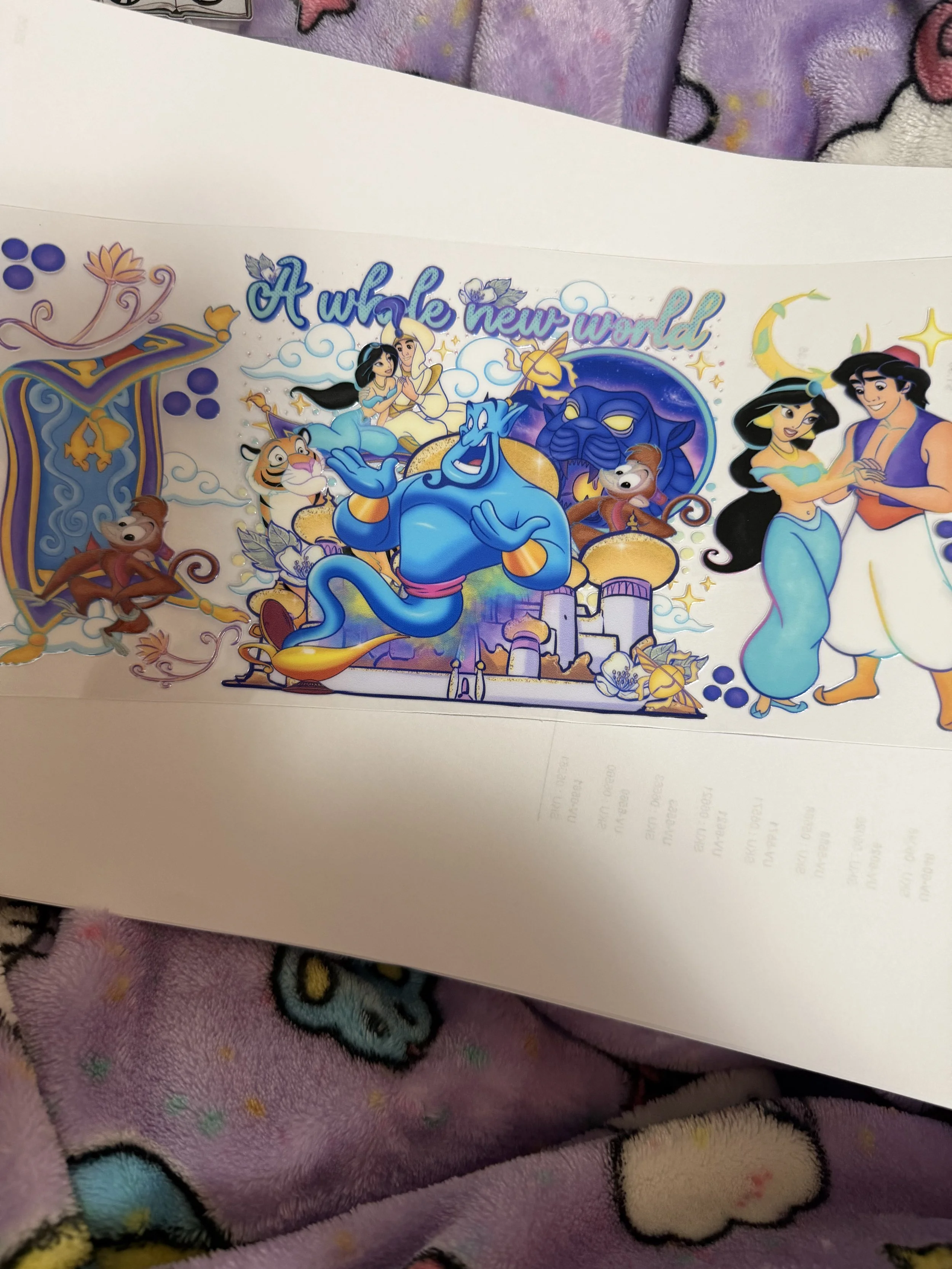 A whole new world- Aladdin