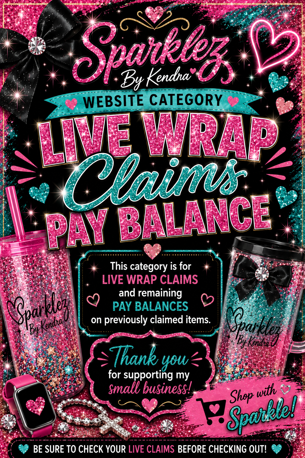 Live Wrap Claims (Pay Balance)