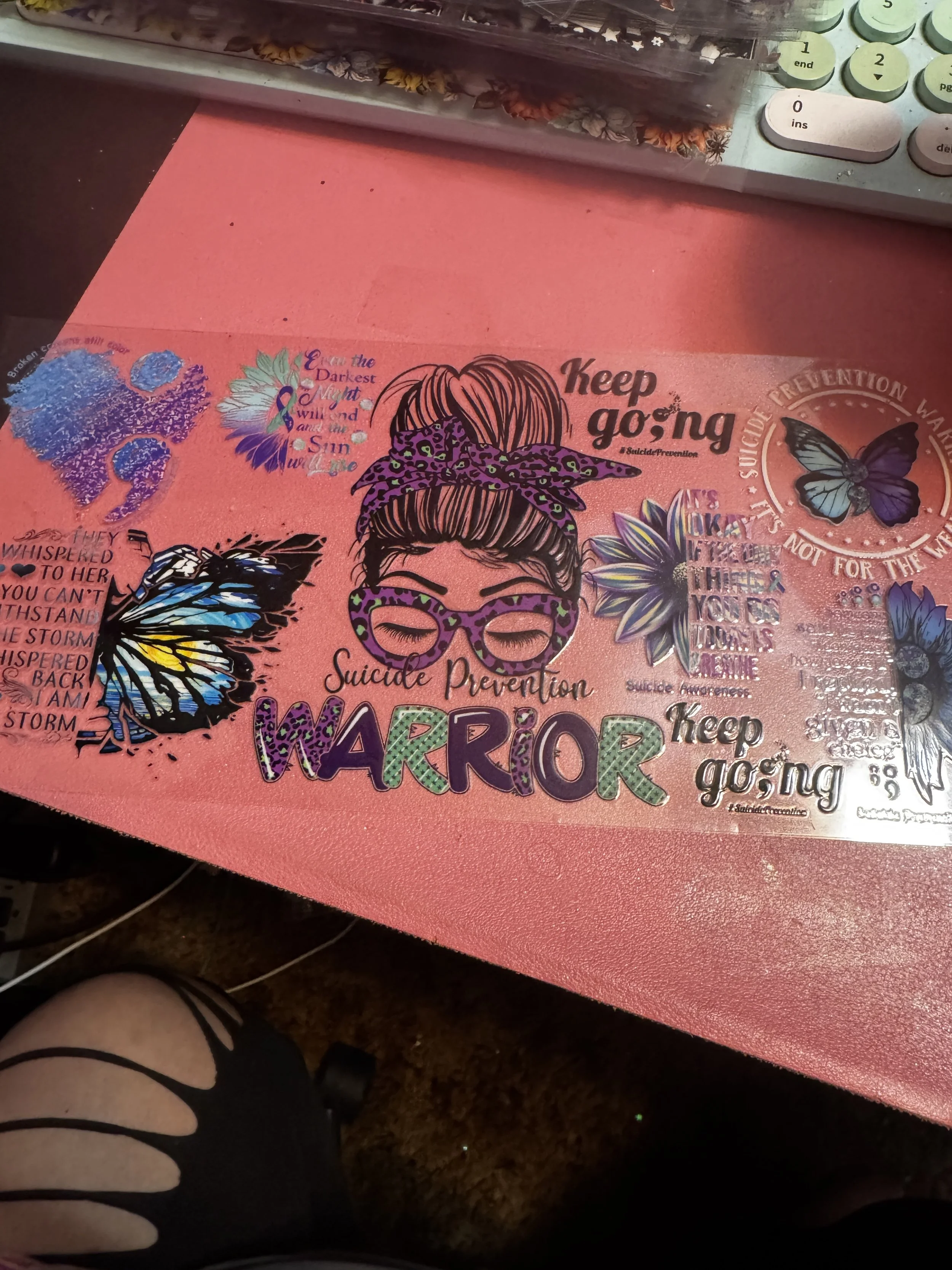 Suicide prevention warrior