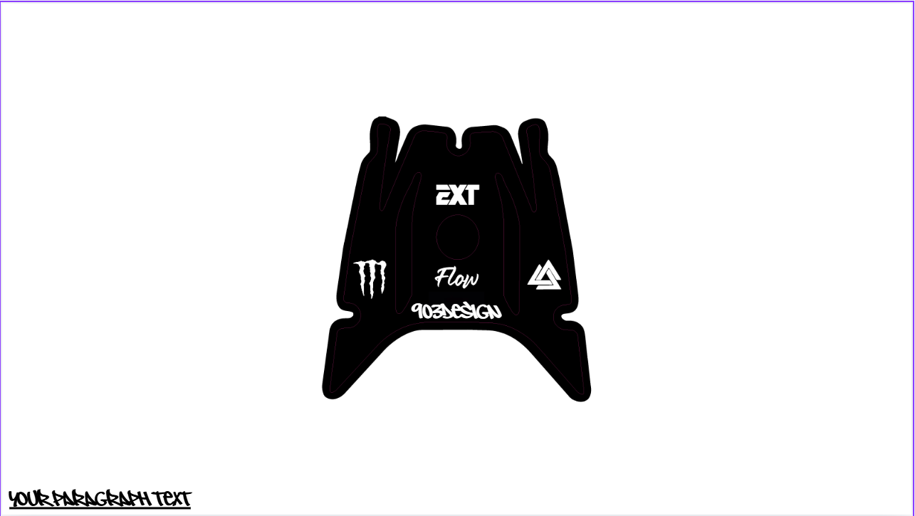 Talaria X3 ignition decal