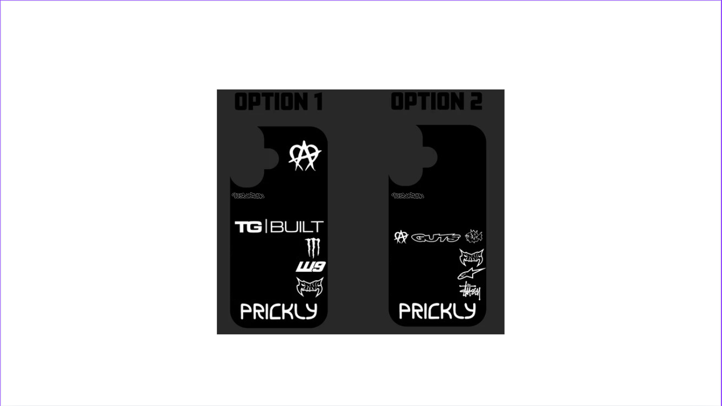 Phone case decal