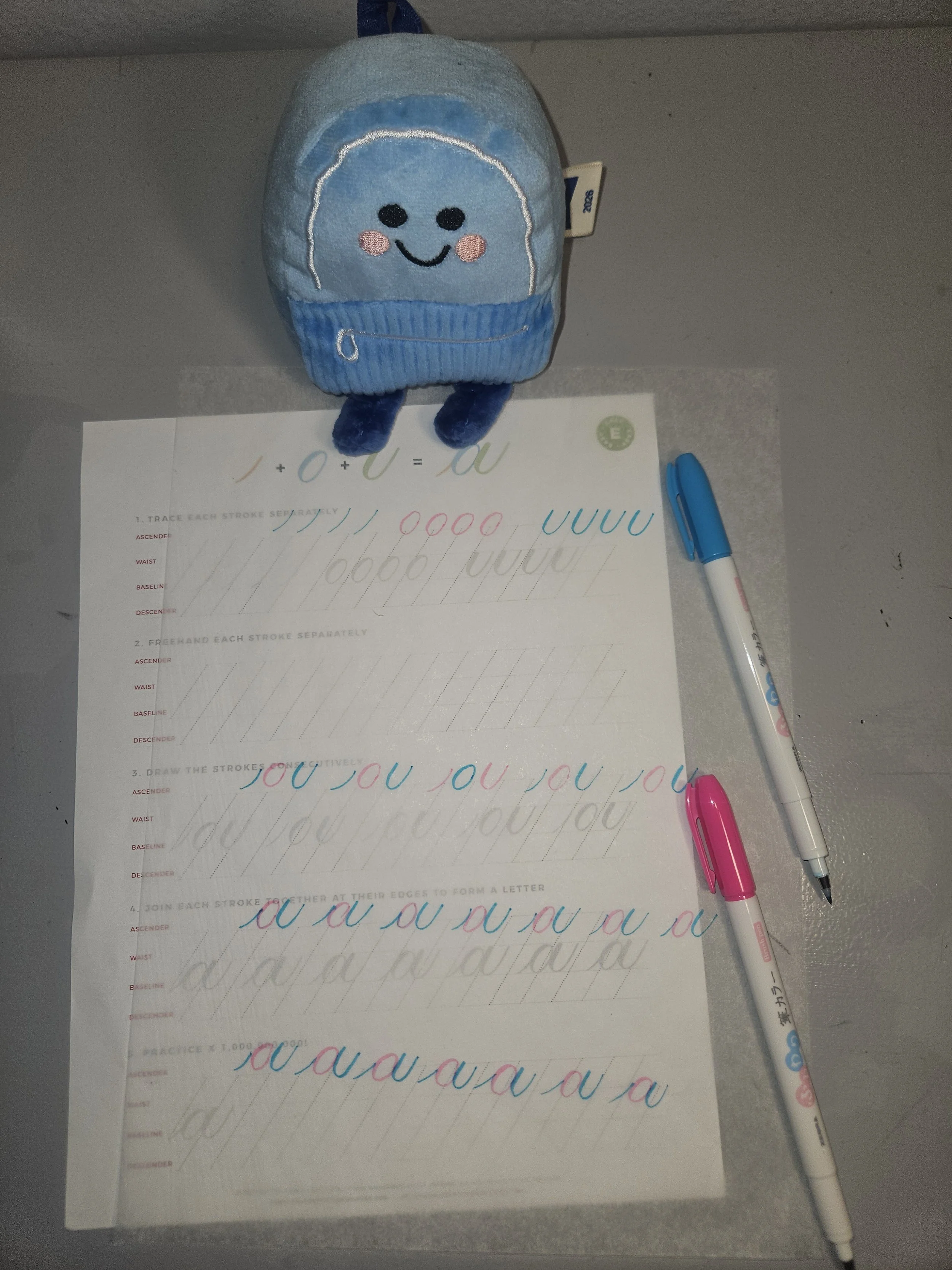 20260810 Completed Practice Sheet w_Plushie.jpg