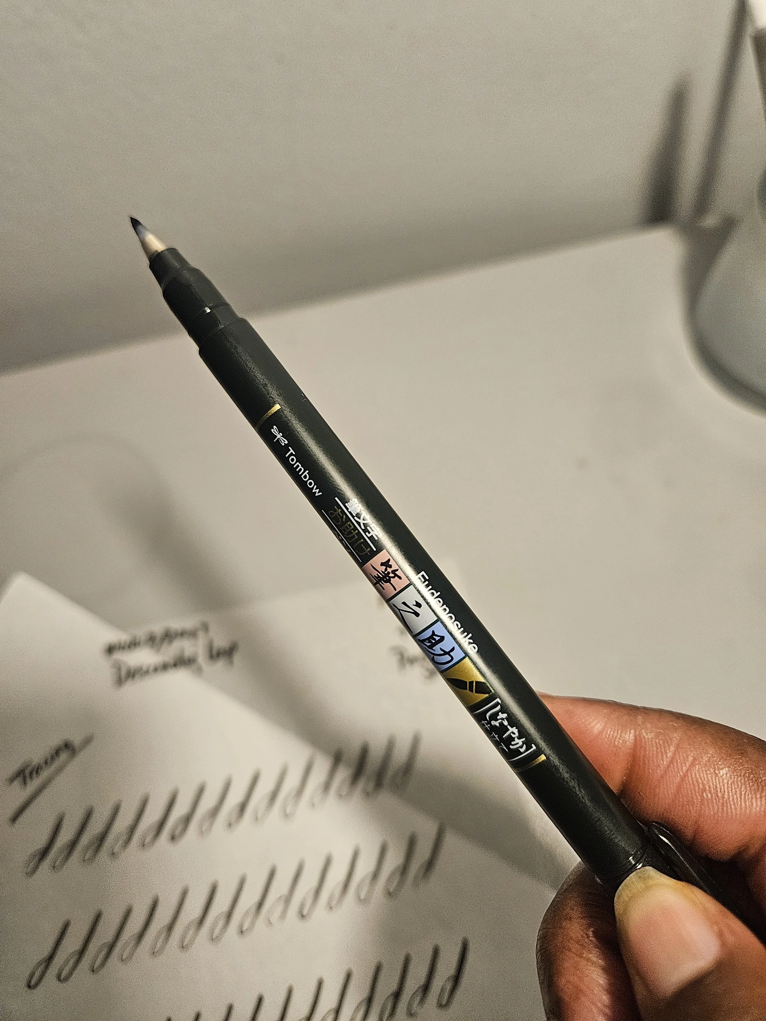 Felecia Scott - Soft Tip calligraphy to practice show me your drills