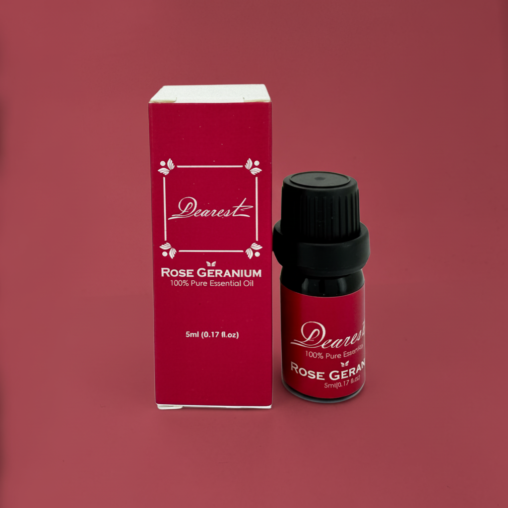 Dearest Rose Geranium 100% Pure Essential Oil - 5ml