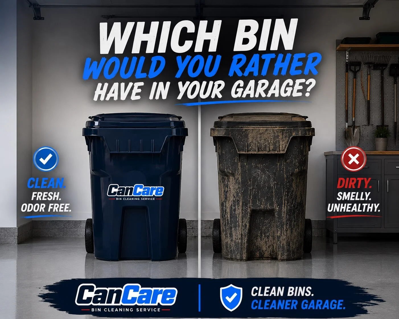 Keep your garage cool. Don&rsquo;t let the stink takeover.