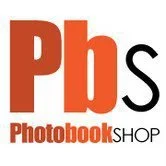 Photobook Shop logo with large orange 'PbS' letters and the words 'Photobook Shop' beneath.