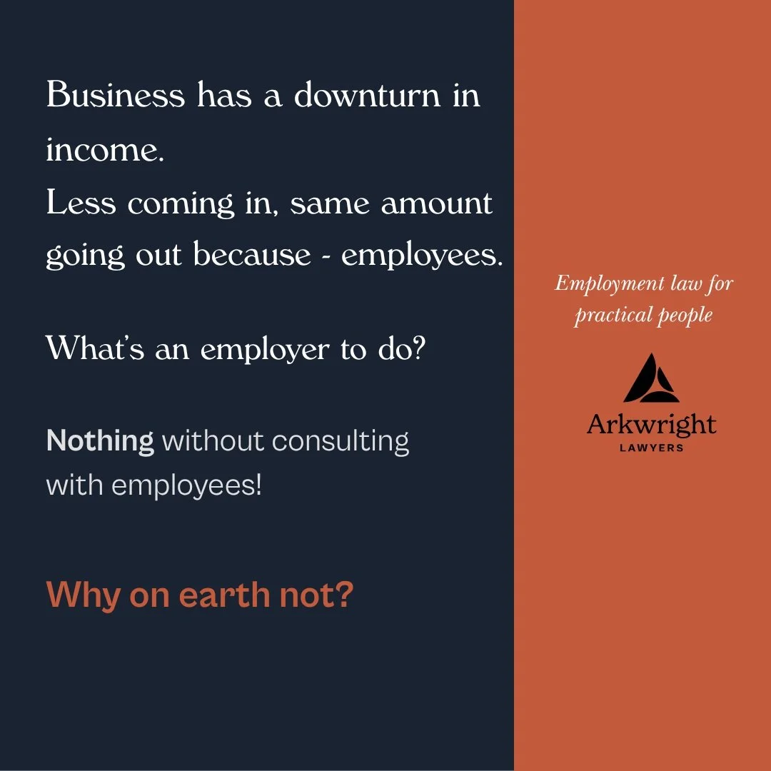 What happens when business income isn't enough to cover staff wages?

(Edited to correct a typo!)

#employmentlaw #fairwork #redundancy #unfairdismissal #generalprotections