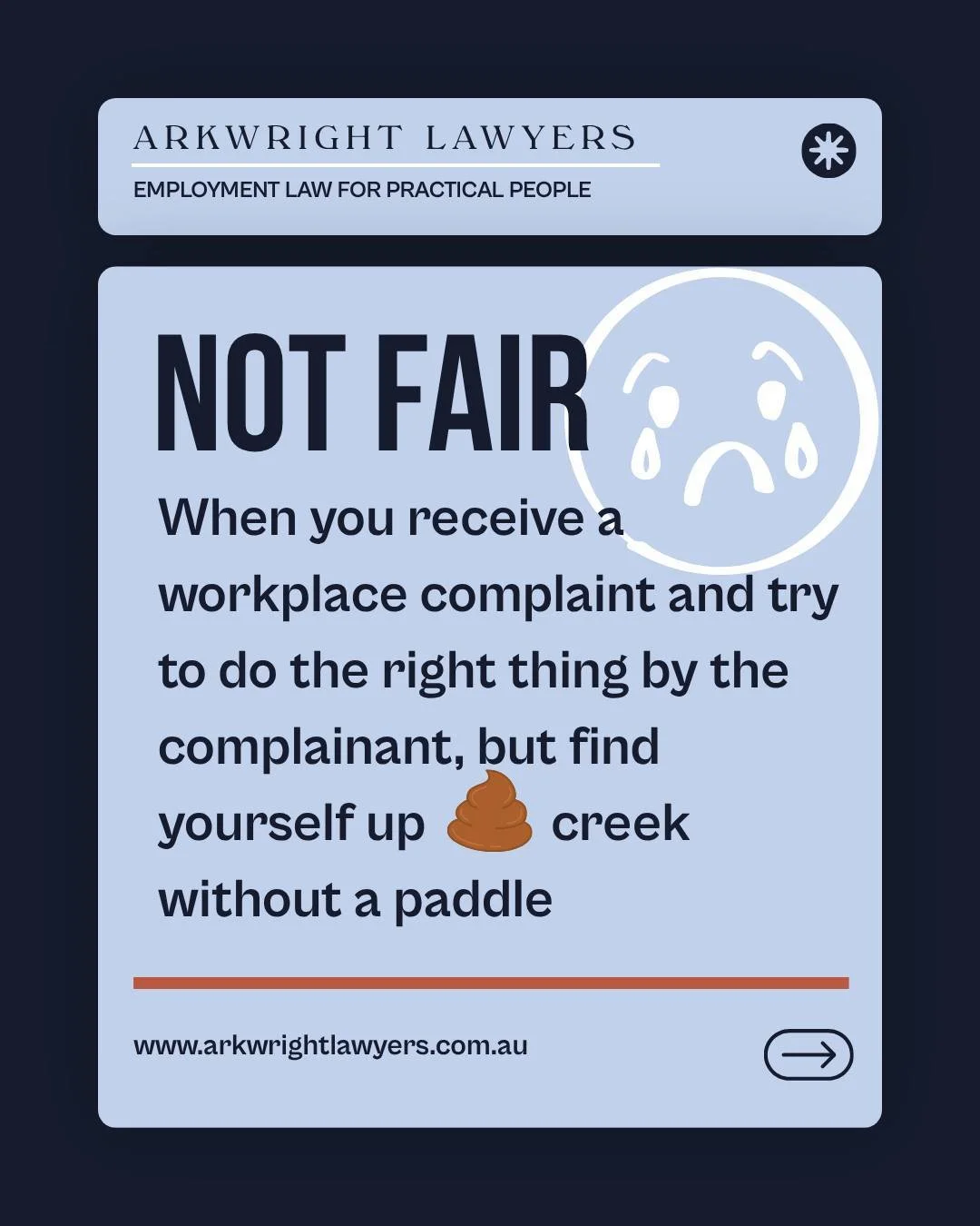 You don't know what you don't know, but that doesn't help when a defective process is used, someone is terminated, and then the sacked worker makes a claim in the Fair Work Commission or another forum. This frequently happens when employers disciplin