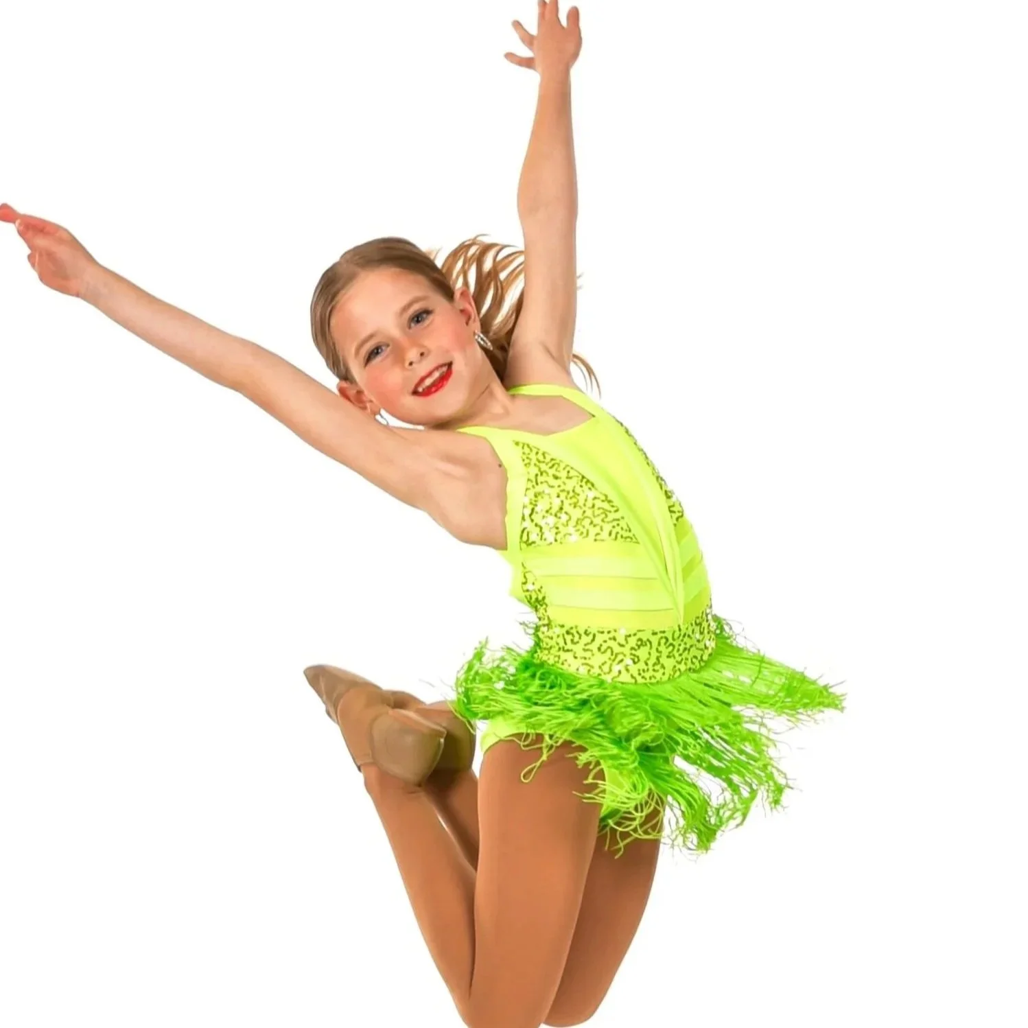 SECONDARY  Ages 7-9 (1hr class):
Tap/Jazz
This energetic class combines the rhythm and musicality of tap with the strength and style of jazz. Dancers will continue developing technique, coordination, and performance skills while learning fun combinat