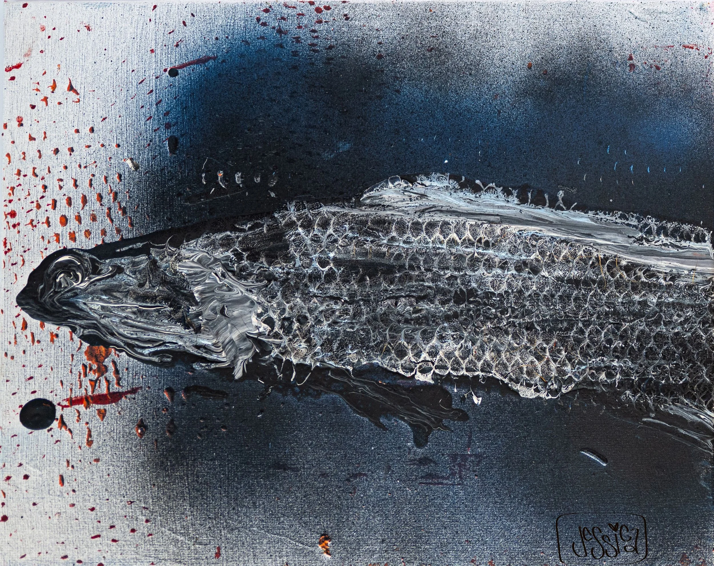 Lucky Fish (diptych)