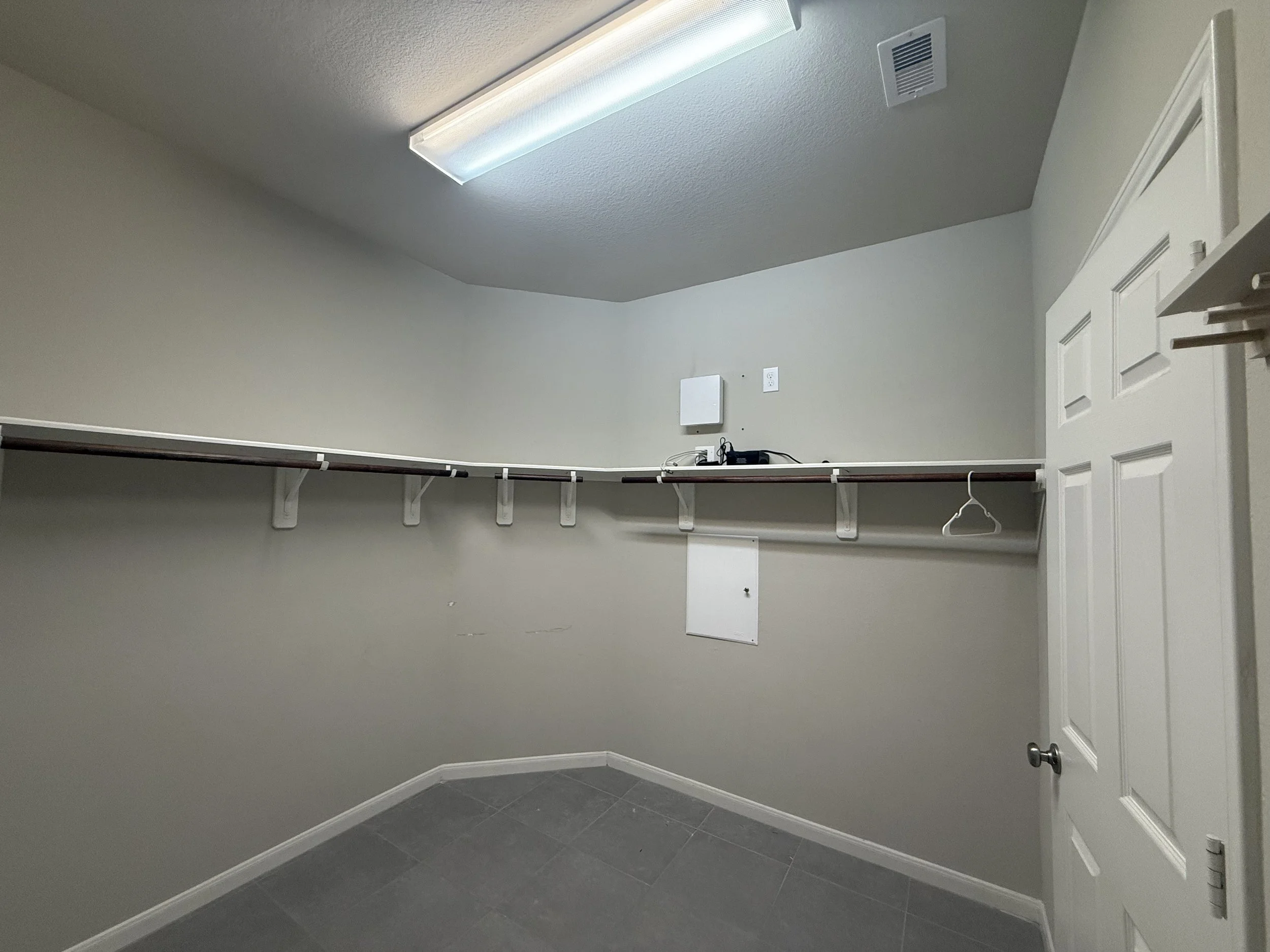 Closet Shelves Project (Before) 