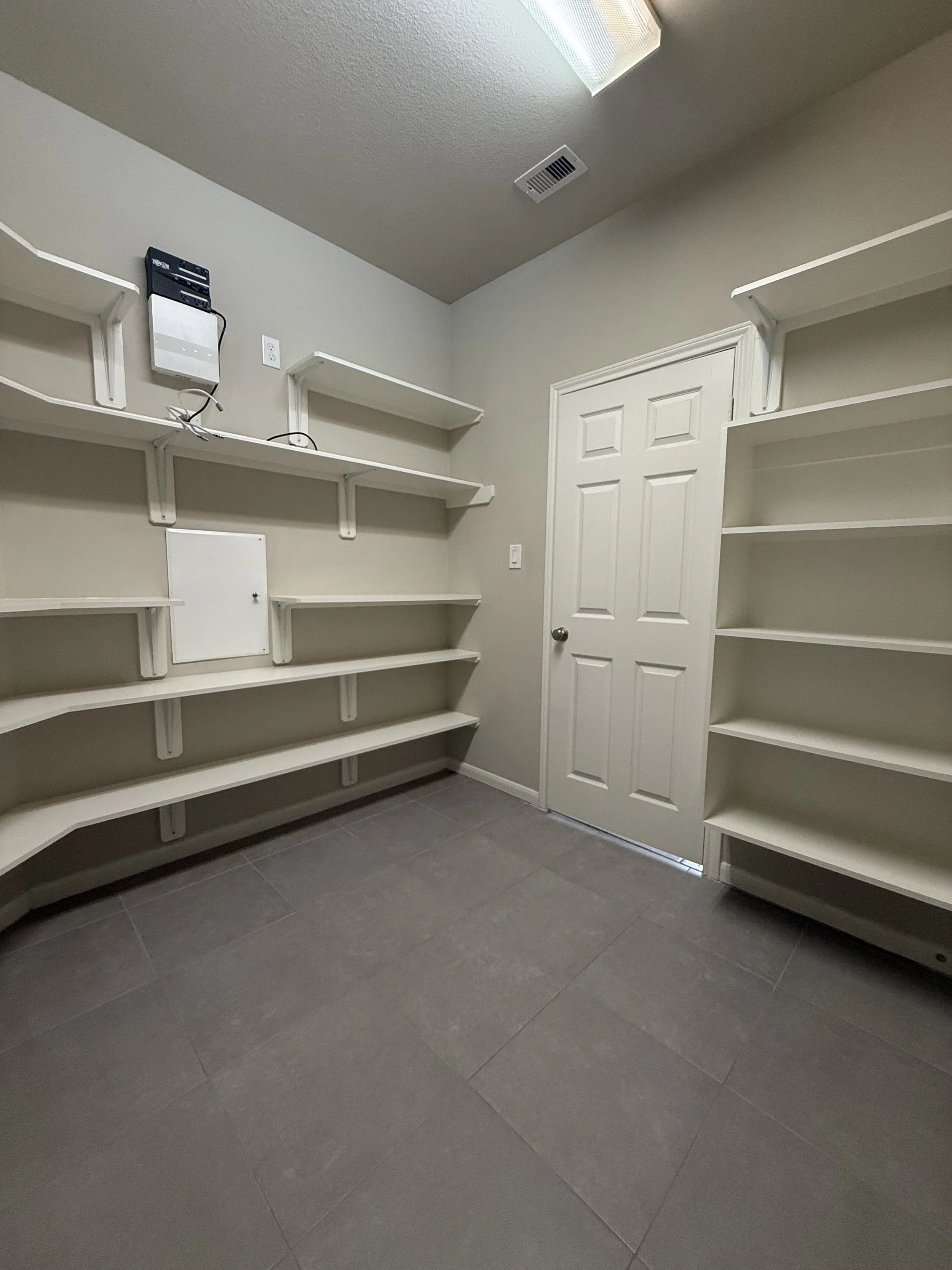 Closet Shelves Project (After) 