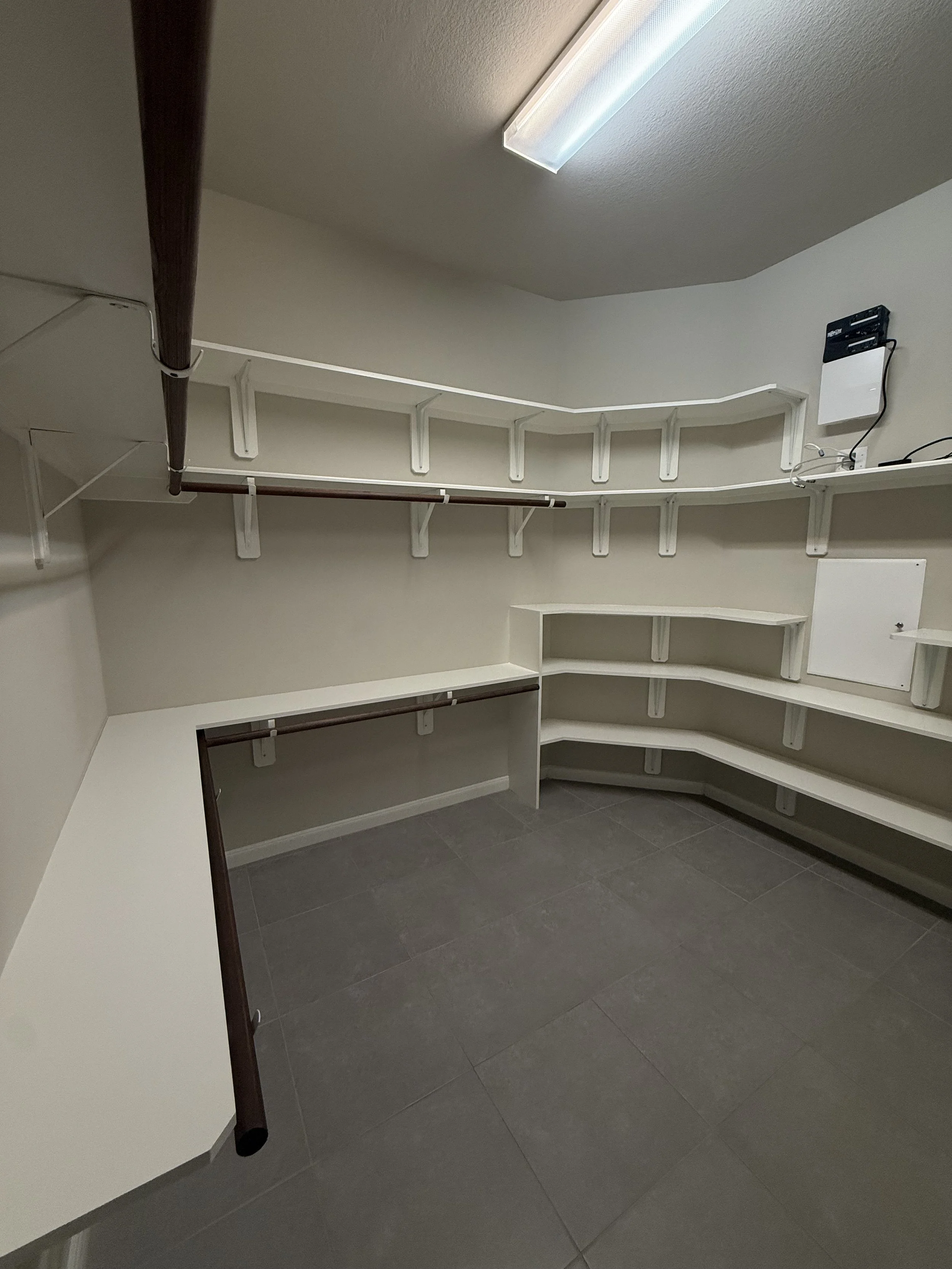 Closet Shelves Project (After) 