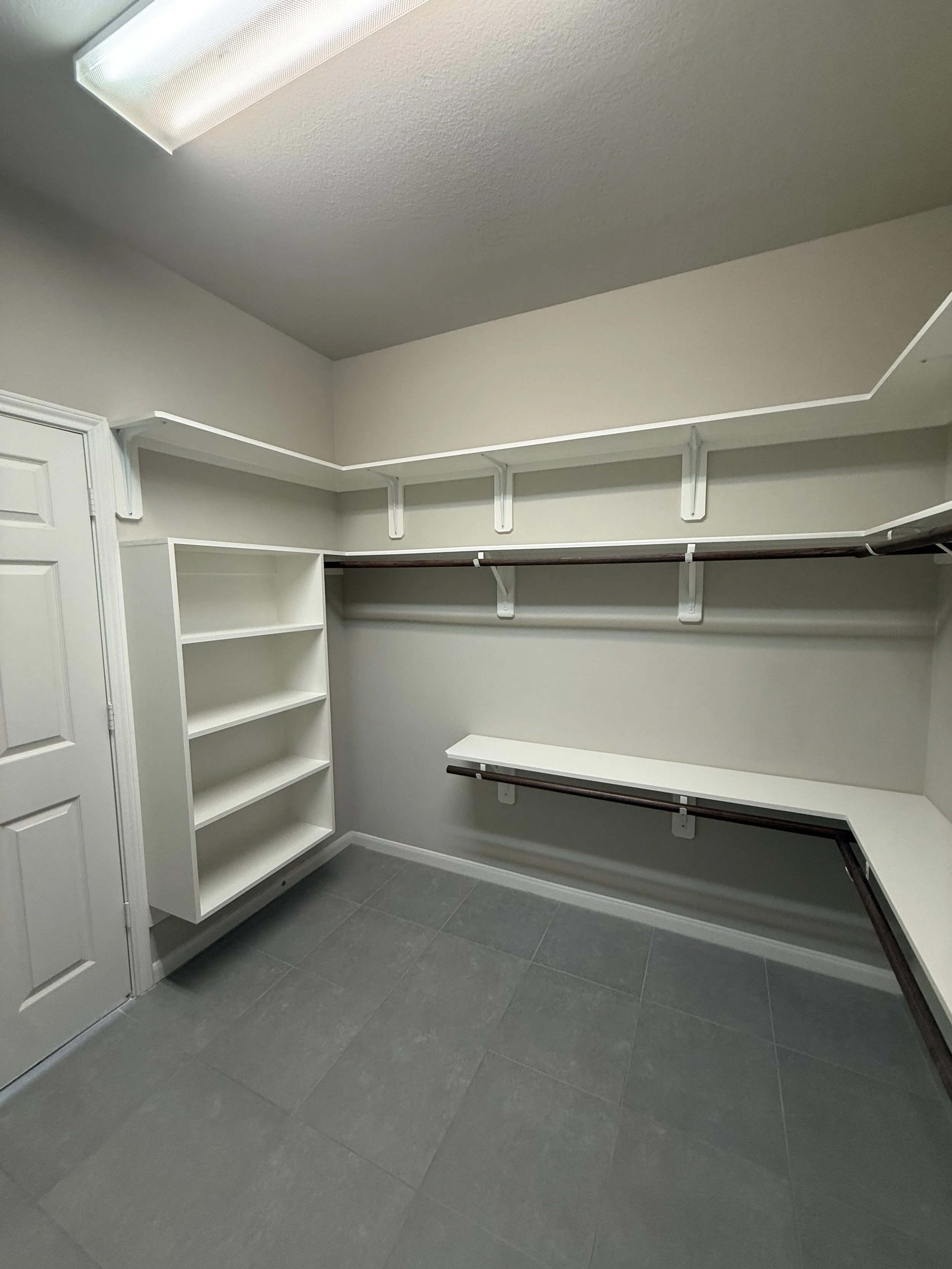Closet Shelves Project (After) 
