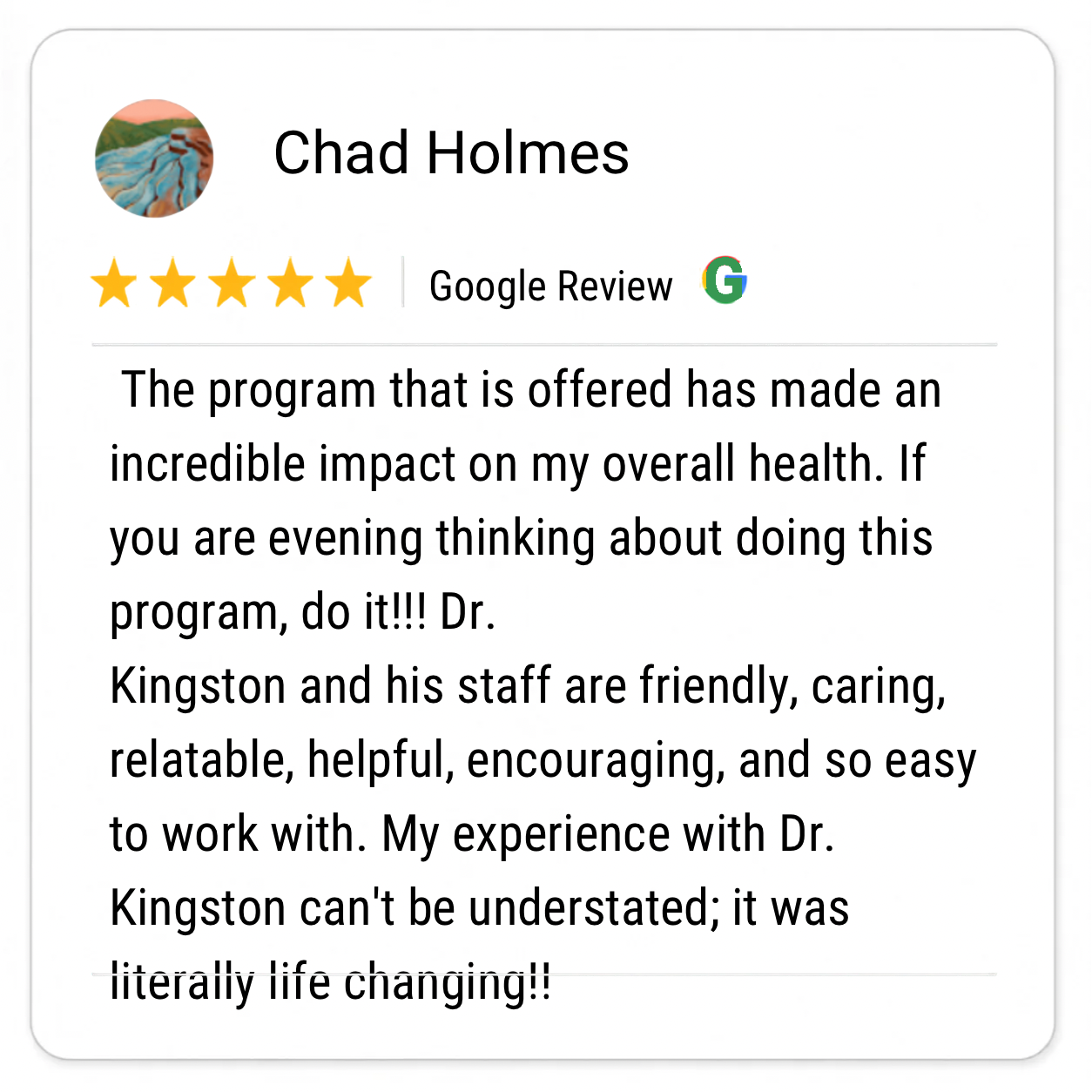 Chad H Continued