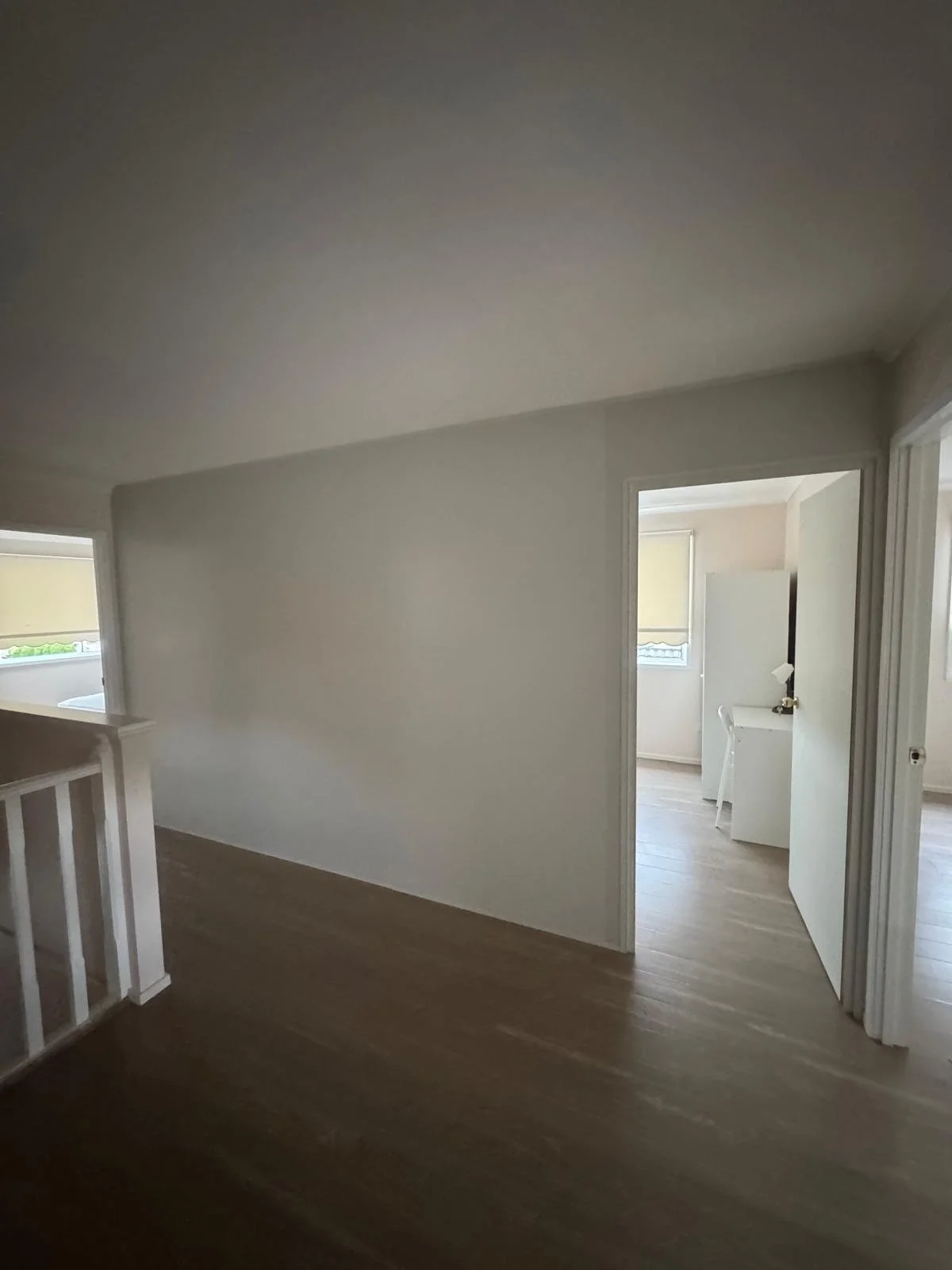 Insulated partition wall installed in the upstairs rumpus creating an additional bedroom in a Sydney home