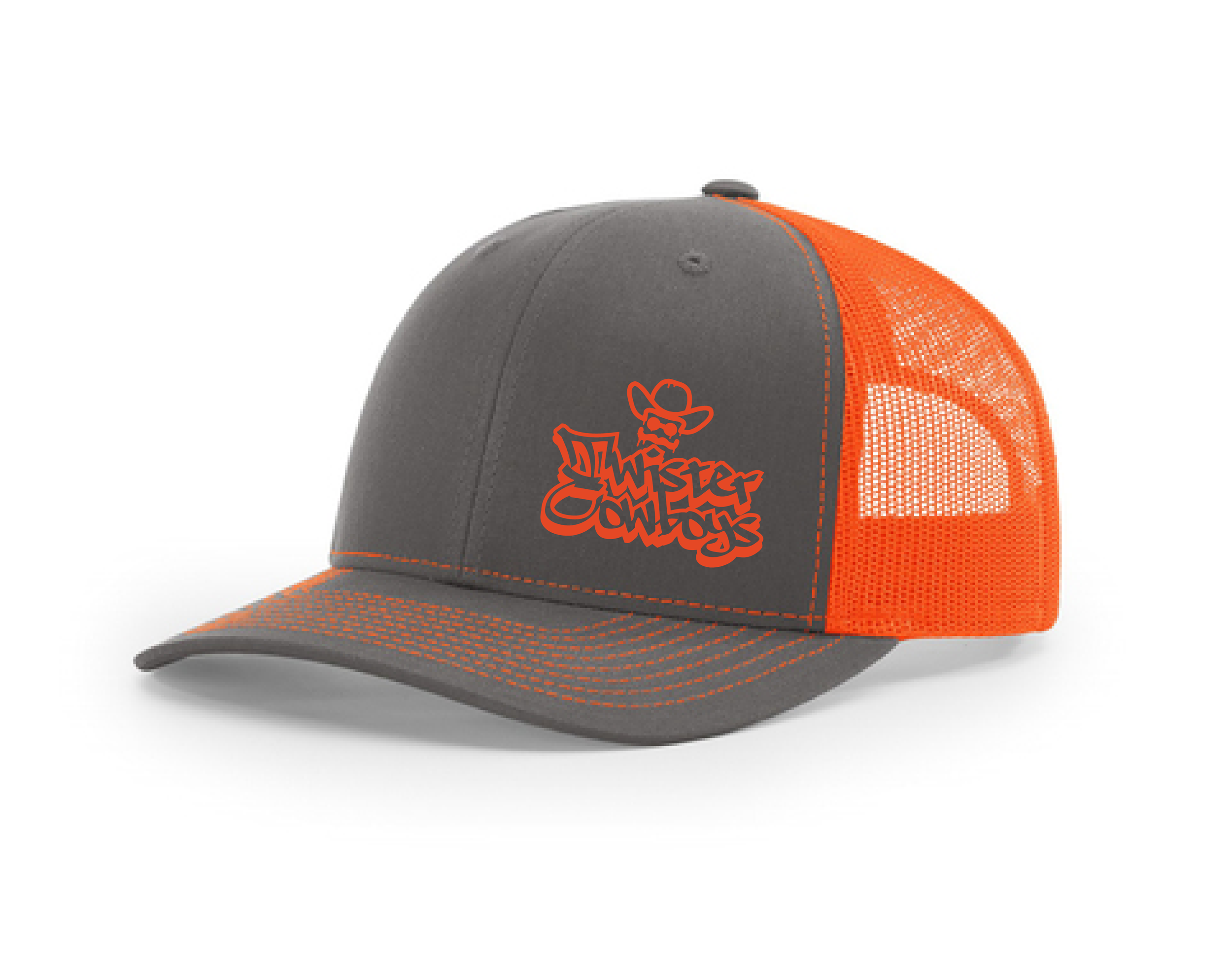 Twister Cowboys Graffiti Trucker Hat