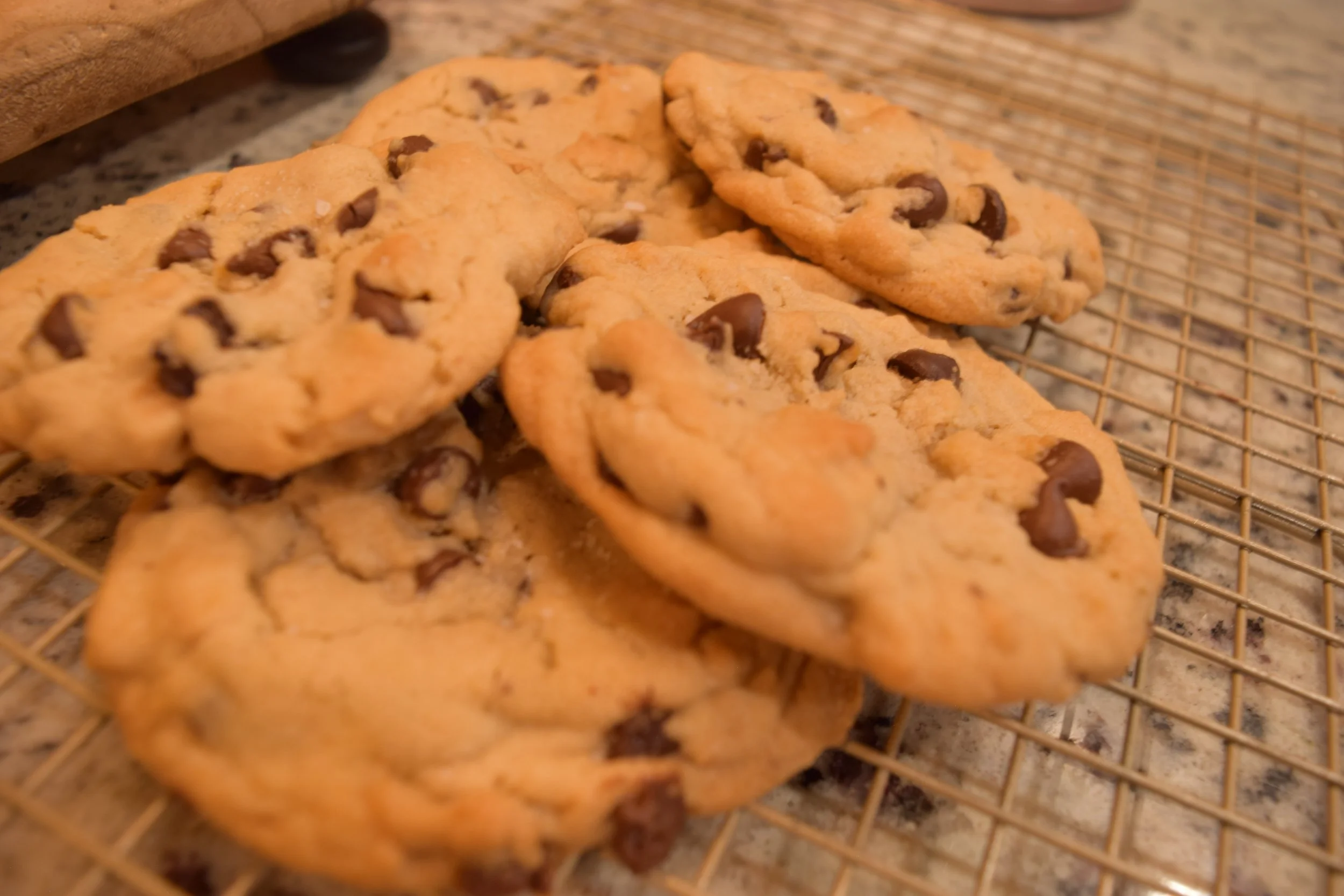 Chocolate Chip Tahini Cookies