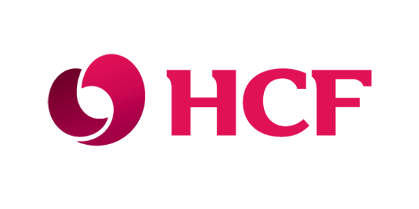 Pink logo with stylized letter 'Q' and the text 'QVC' on a black background.