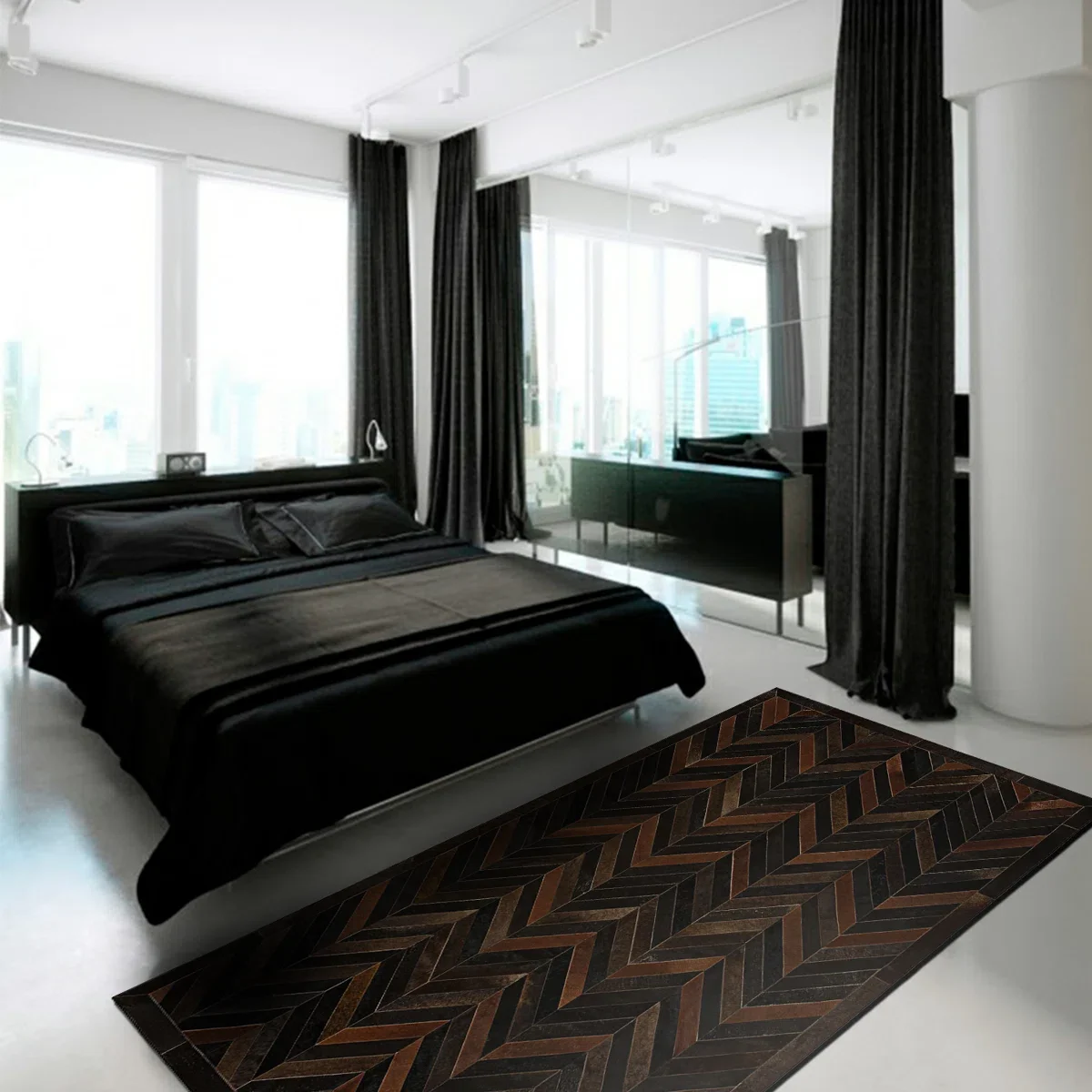 Apollo+Cowhide+Chevron+Area+Rug-389742360.webp
