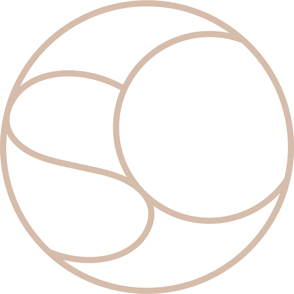 The 'Space With Cody' logo icon, a line drawing of the letters 'S' and 'C' inside a circle.