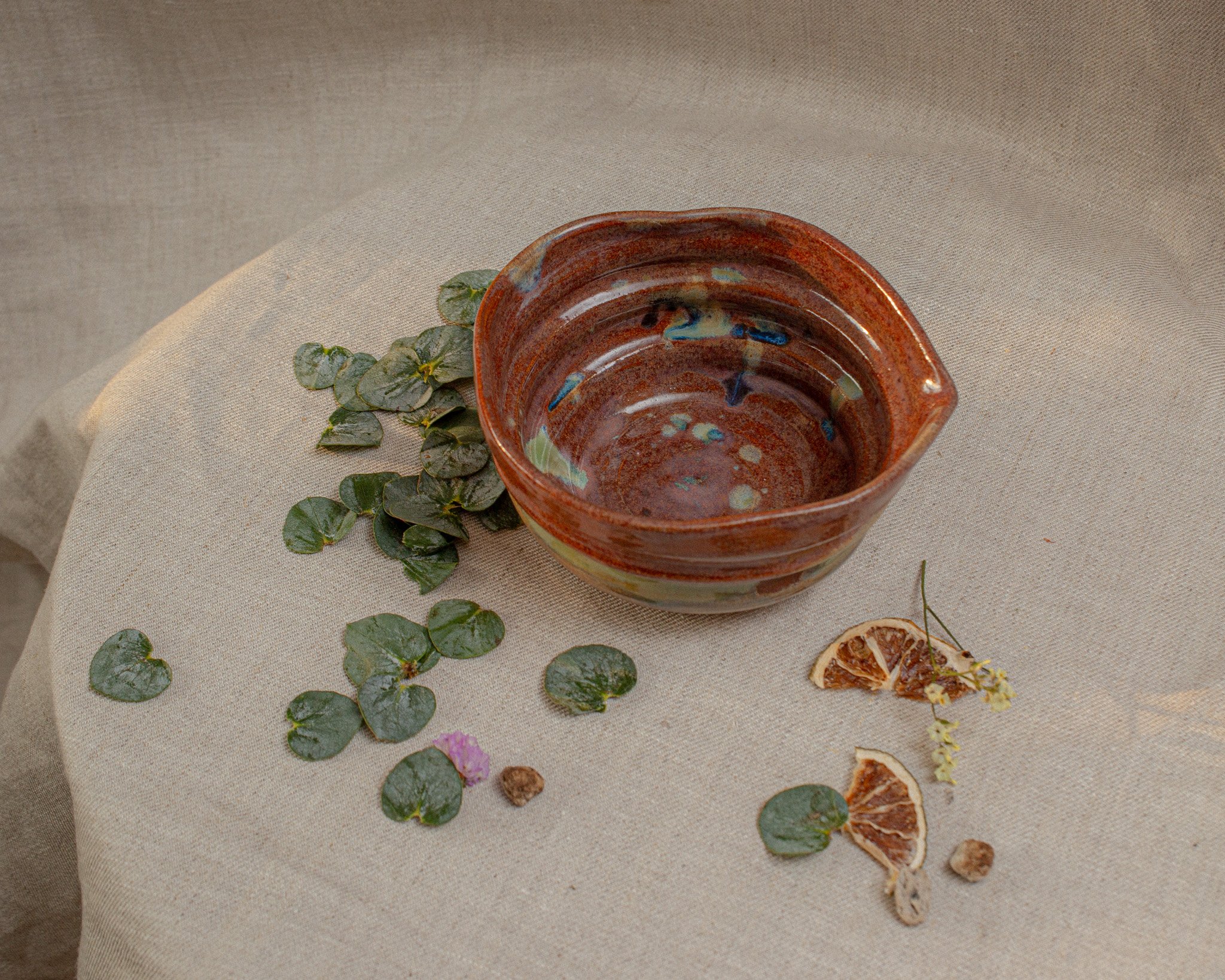 Seaglass Matcha Bowl
