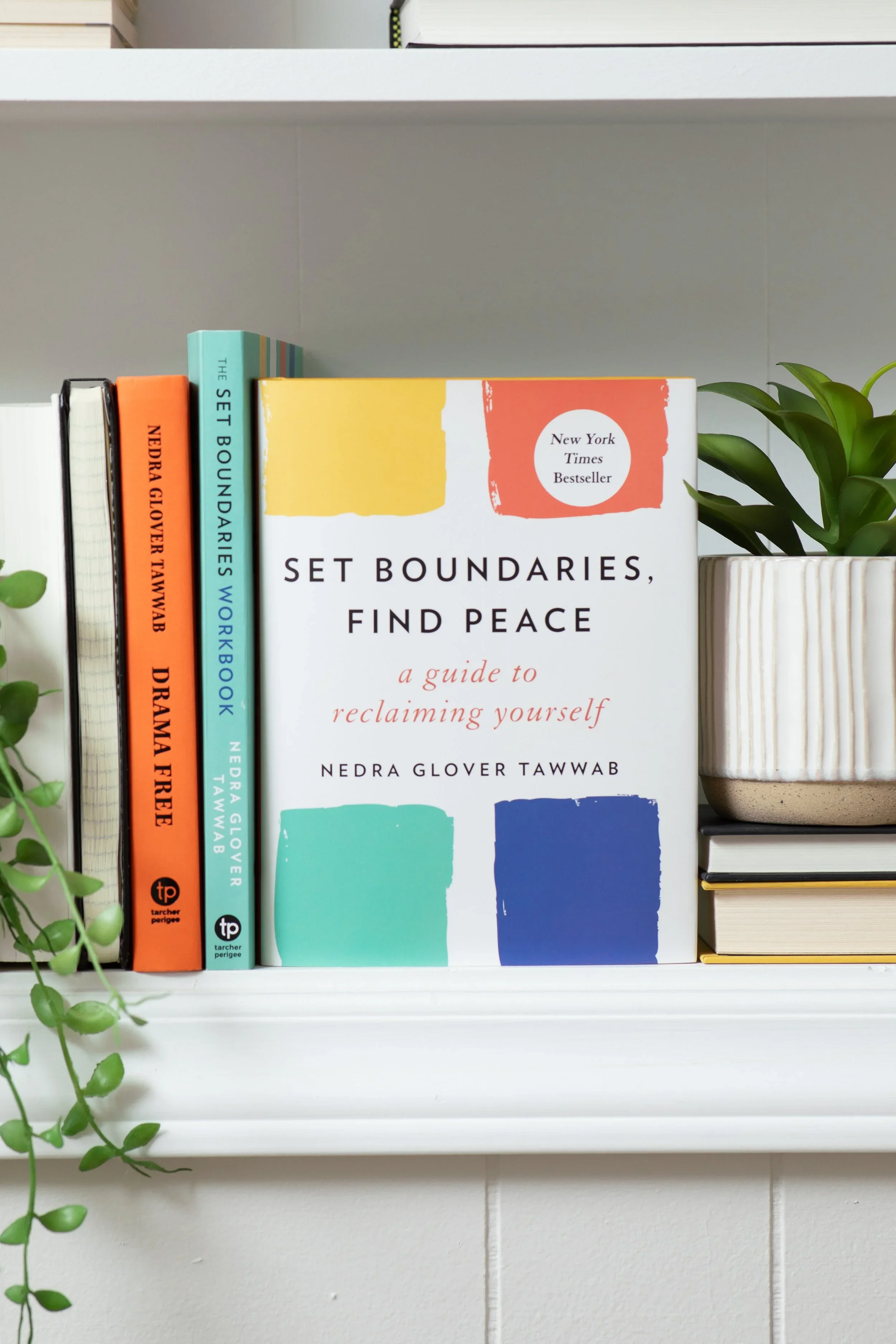 "Set Boundaries, Find Peace" book cover