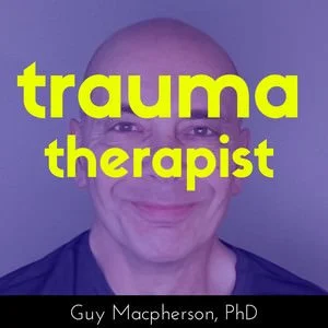 "The Trauma Therapist Podcast" podcast cover