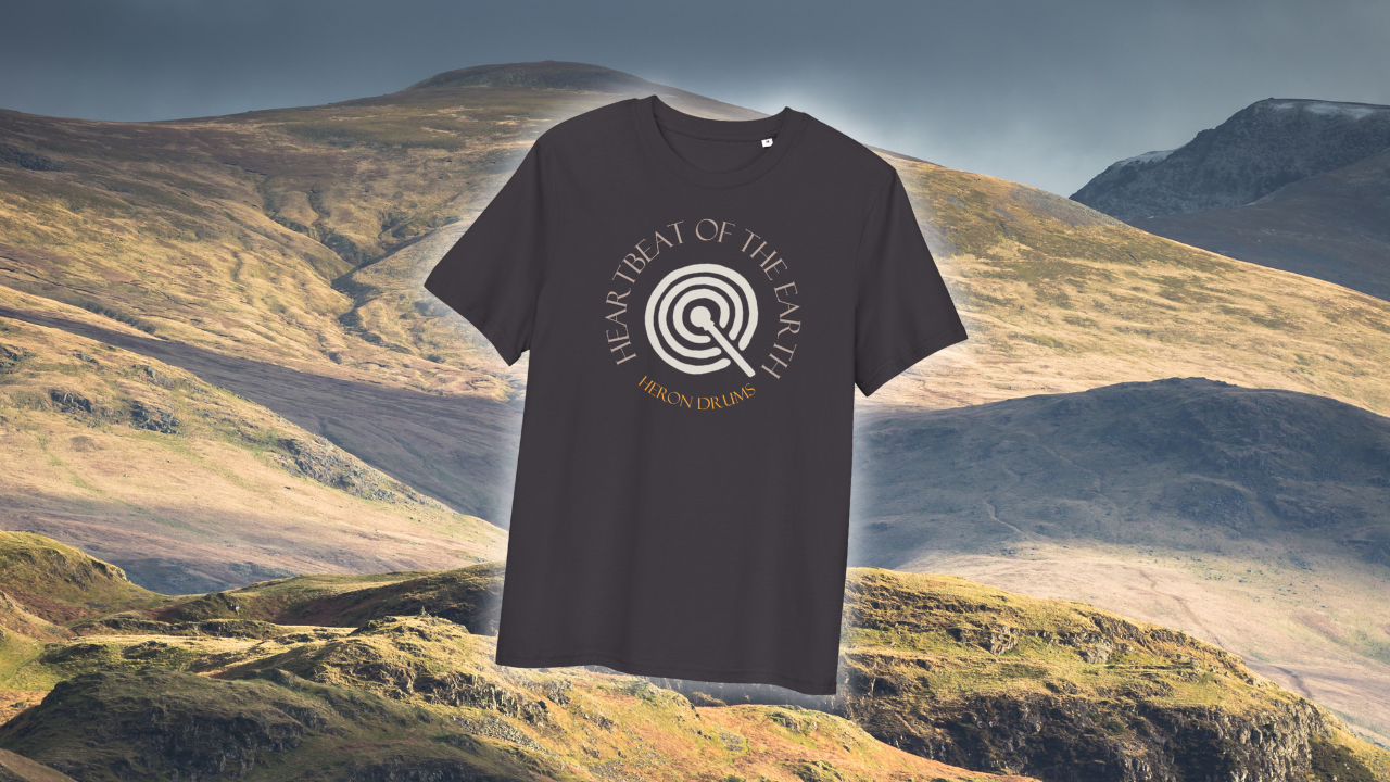 HEARTBEAT OF THE EARTH t-shirt