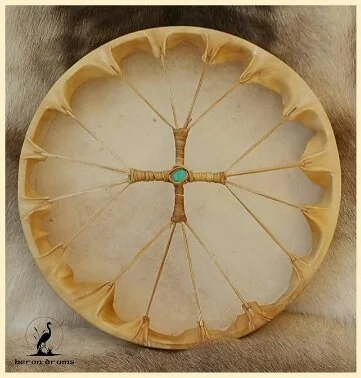 Traditional Cross Shamanic Drum Made to Order