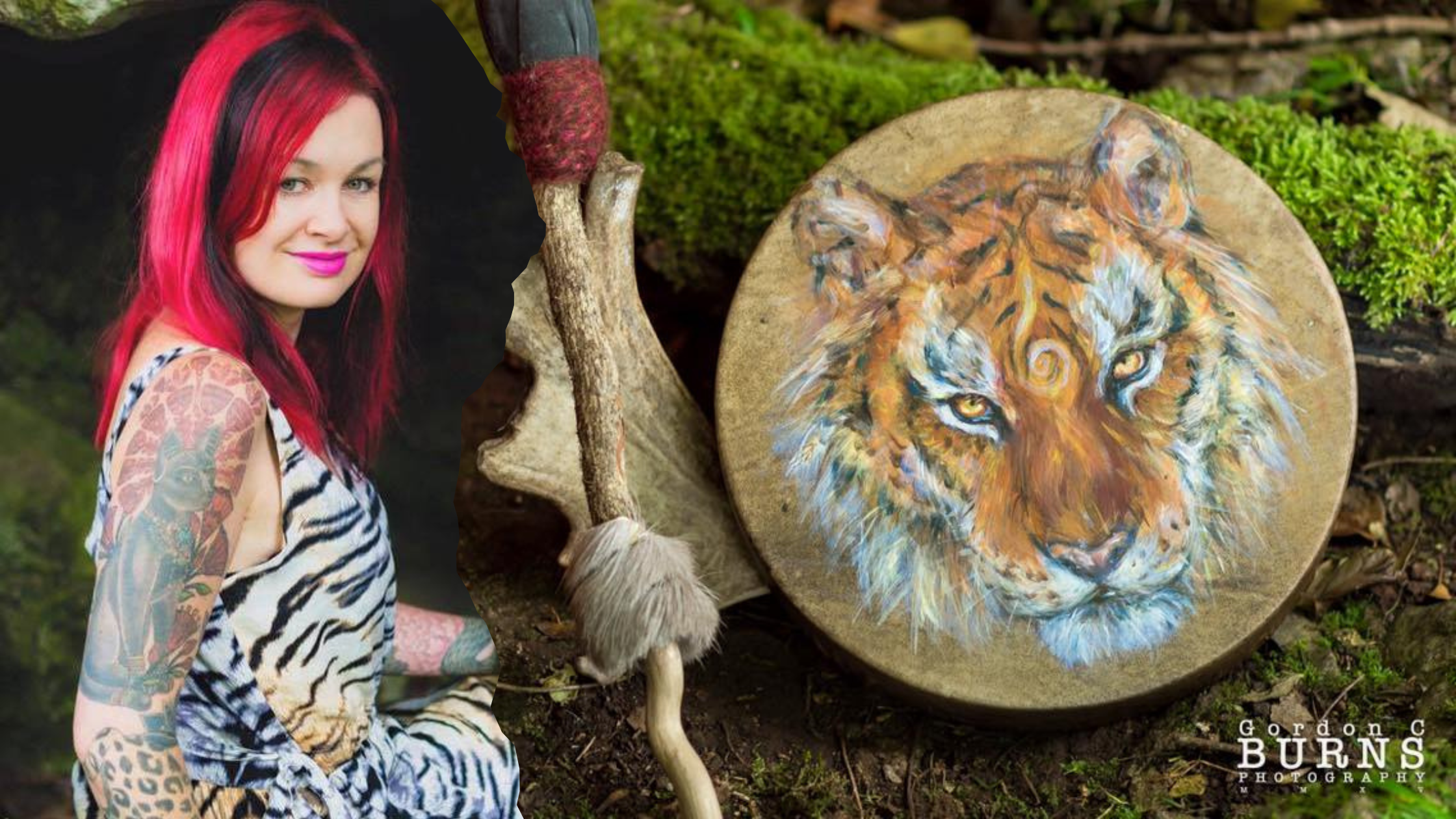 How to paint your Shamanic Drum