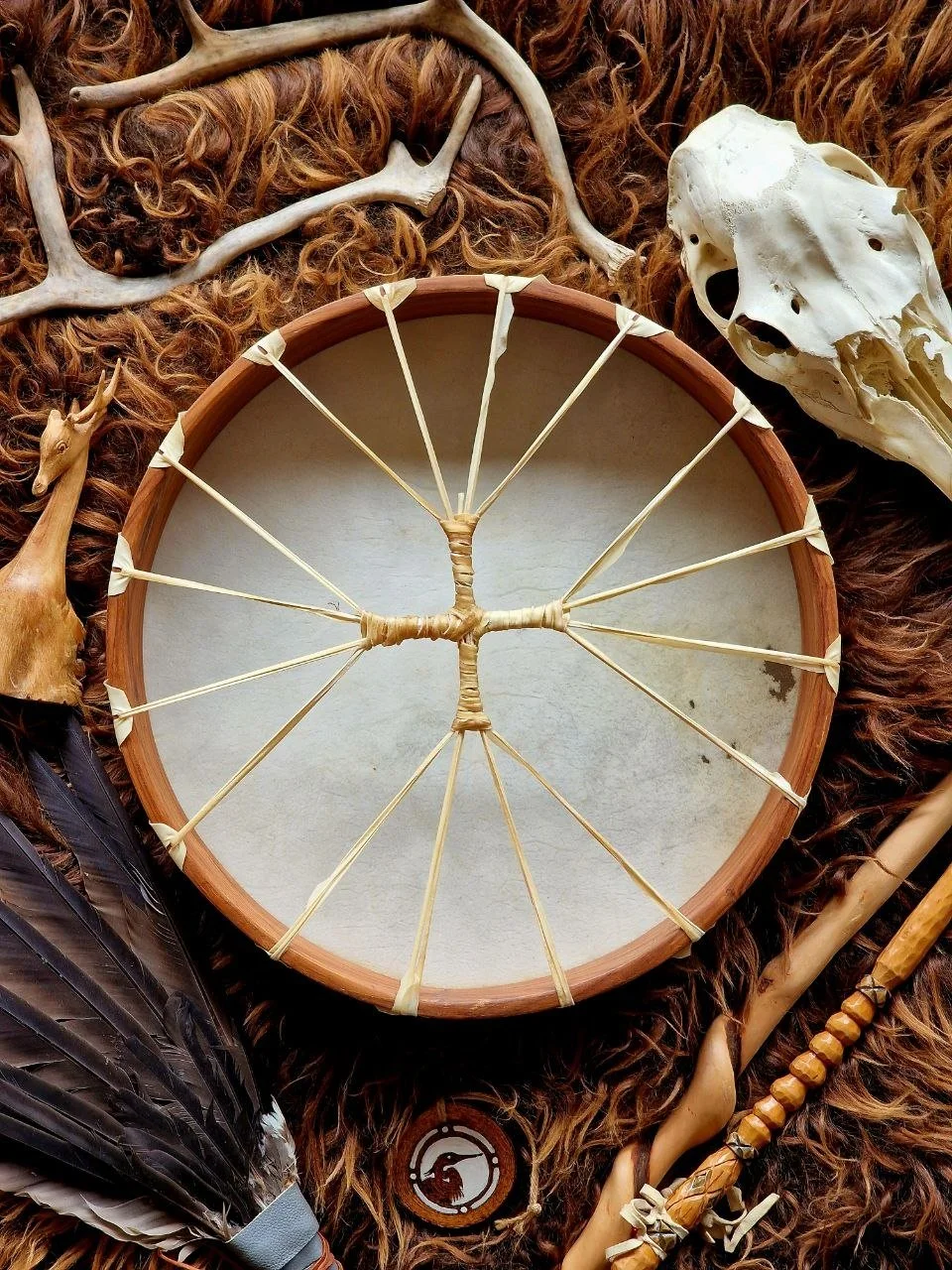 16" Reindeer Shamanic Drum