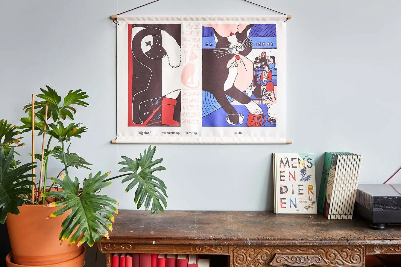 luxe textielposter - KAT