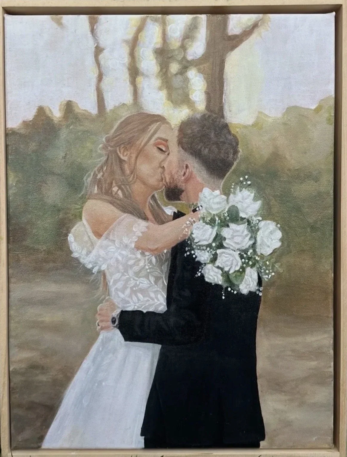 Custom Wedding Portrait 16’x20’