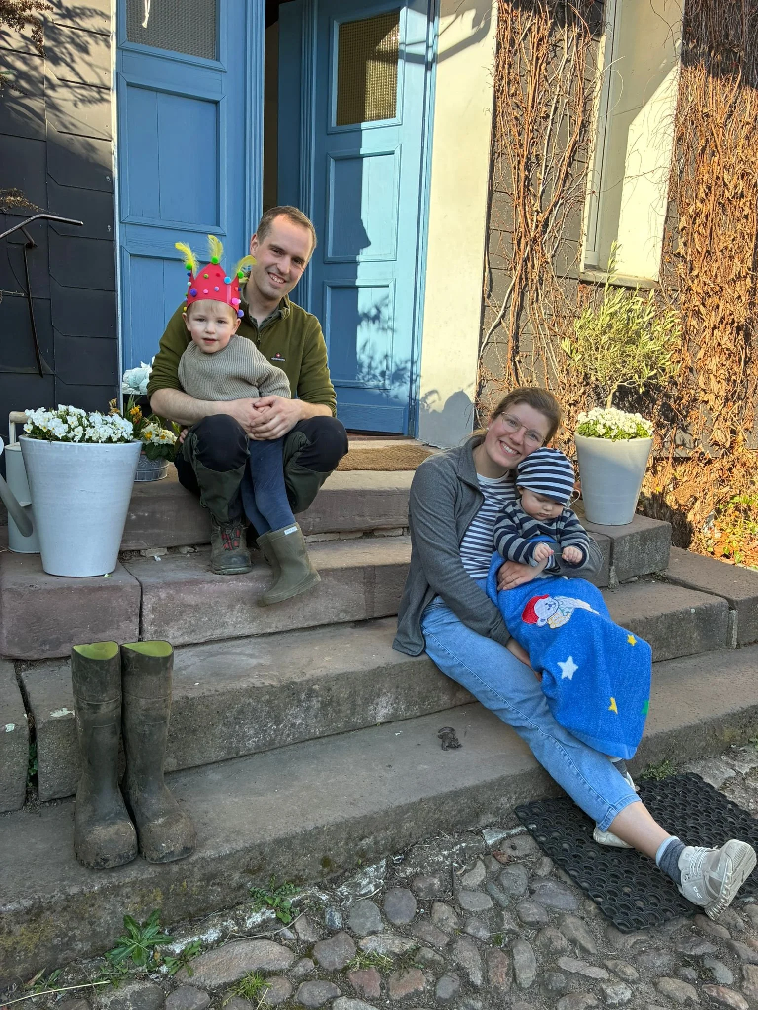 Familie auf dem Klostergut Dibbesdorf – Landwirtschaft mit Blick auf die nächste Generation.