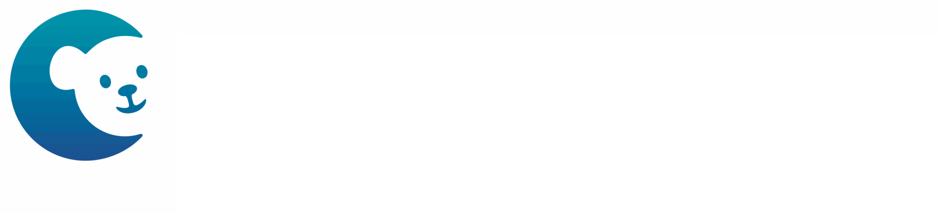 Logo with a bear's face inside a blue moon shape on a gray background, accompanied by the text 'BetterHelp'.