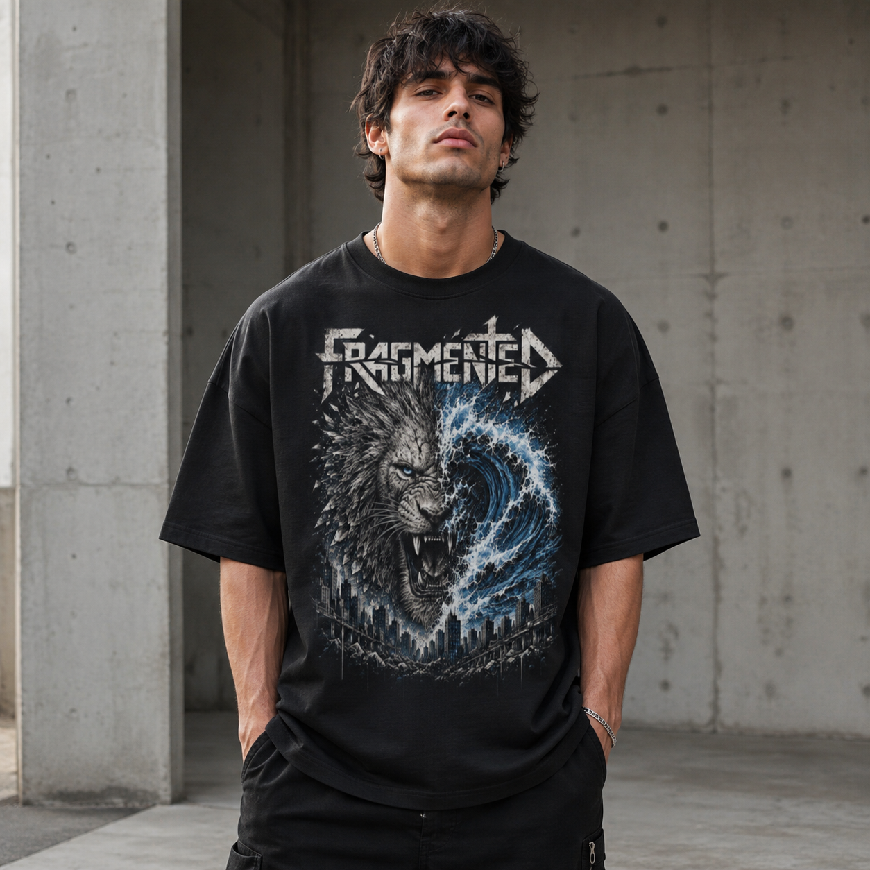 I'M A LION I'M A WAVE | FRAGMENTED | SHIRT