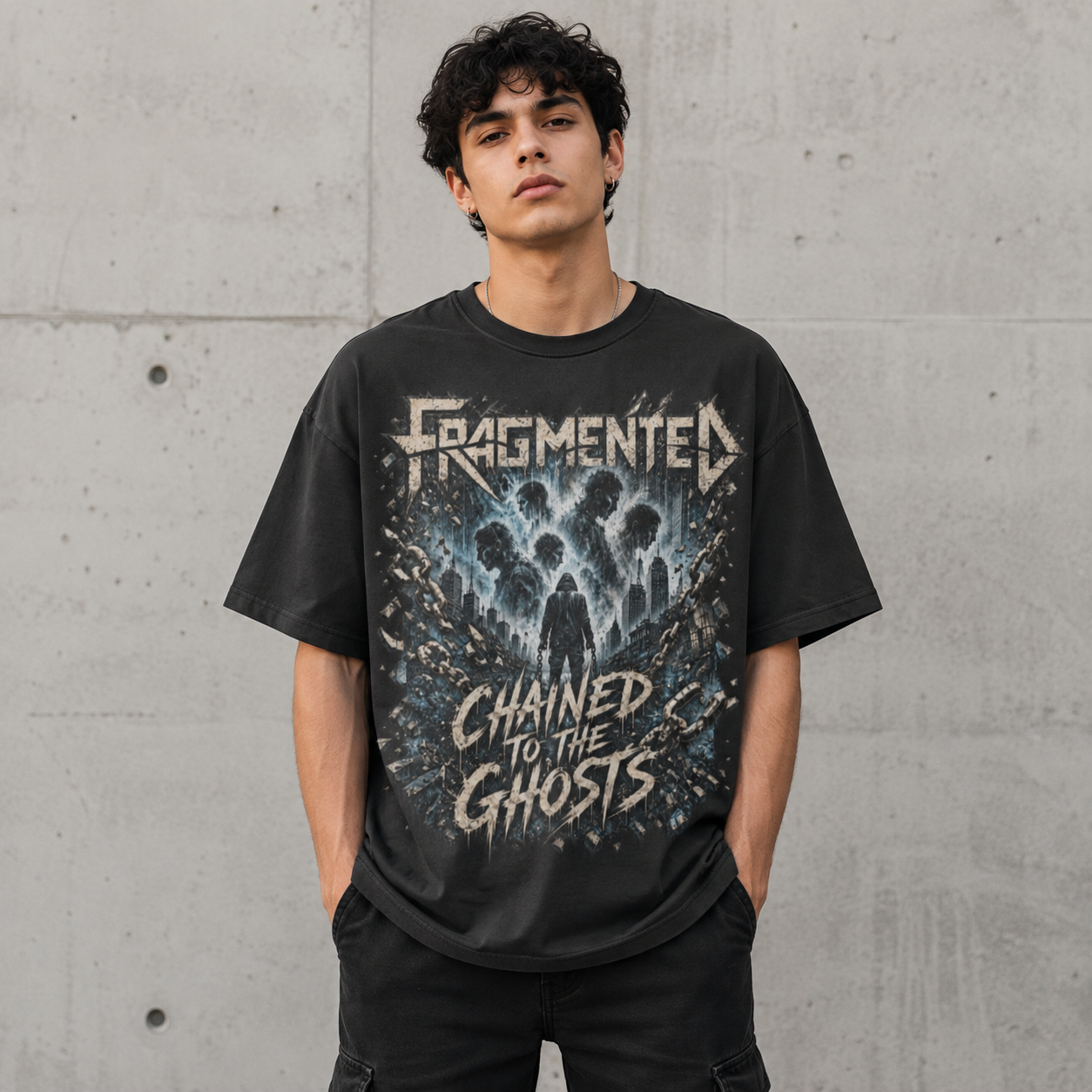 CHAINED TO THE GHOST | FRAGMENTED | SHIRT