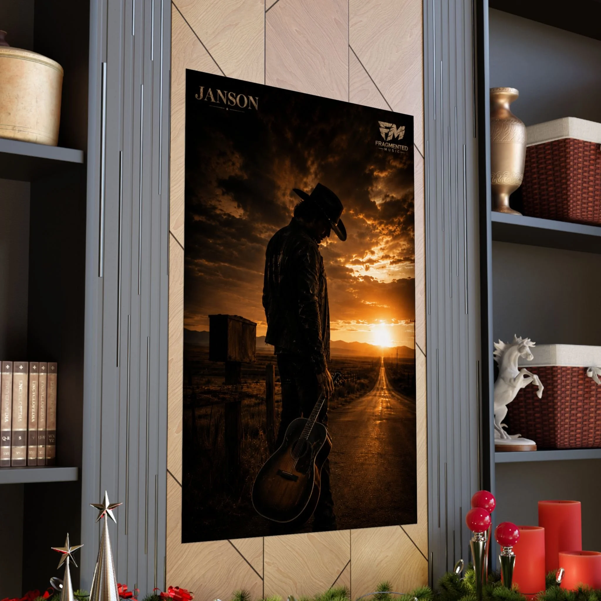 JANSON | FRAGMENTED MUSIC | Matte Poster